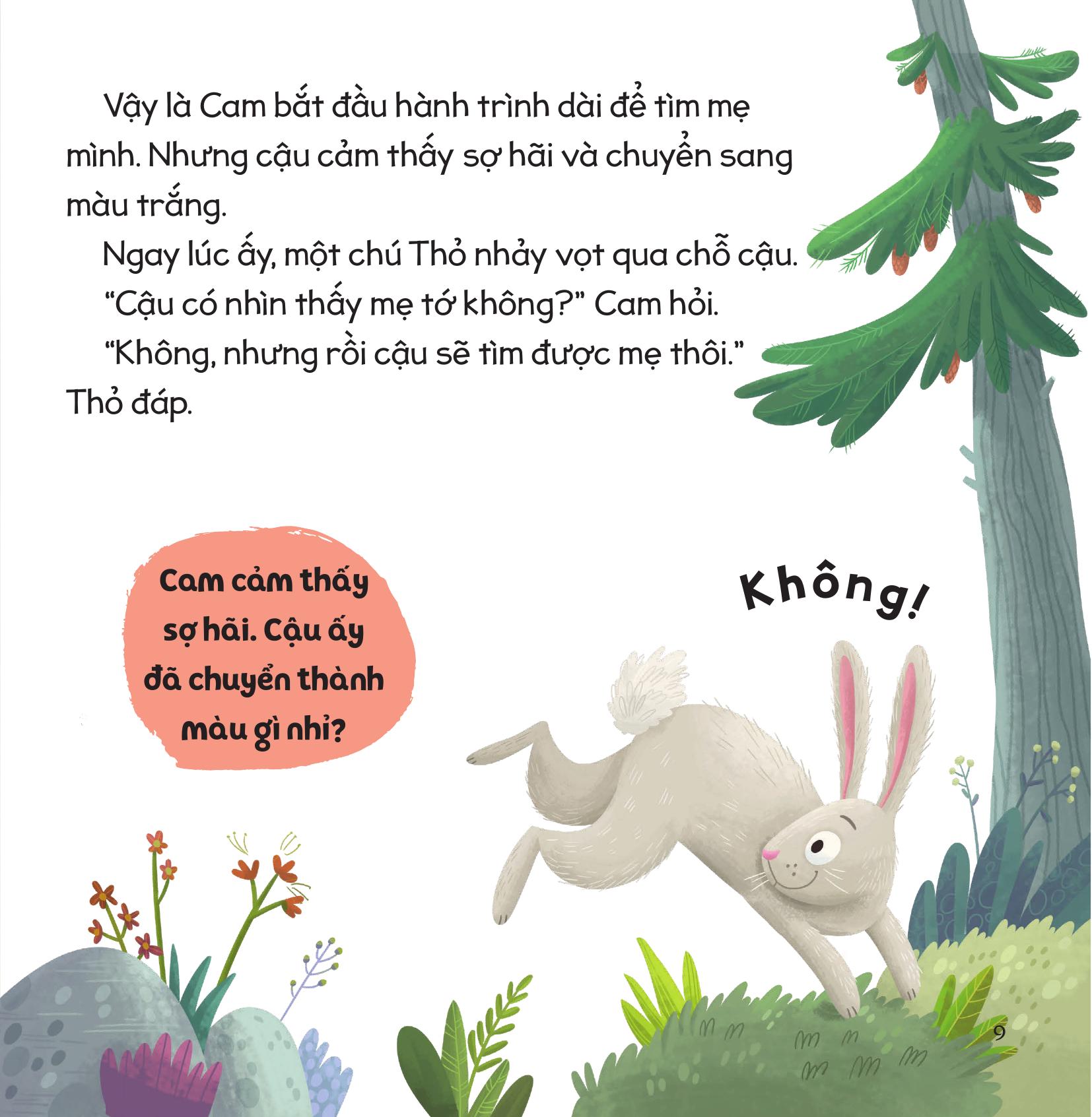 cầu vồng cảm xúc - giúp bé dễ dàng thấu hiểu các cảm xúc thông qua màu sắc - đối mặt với những nỗi sợ - Ảnh 8