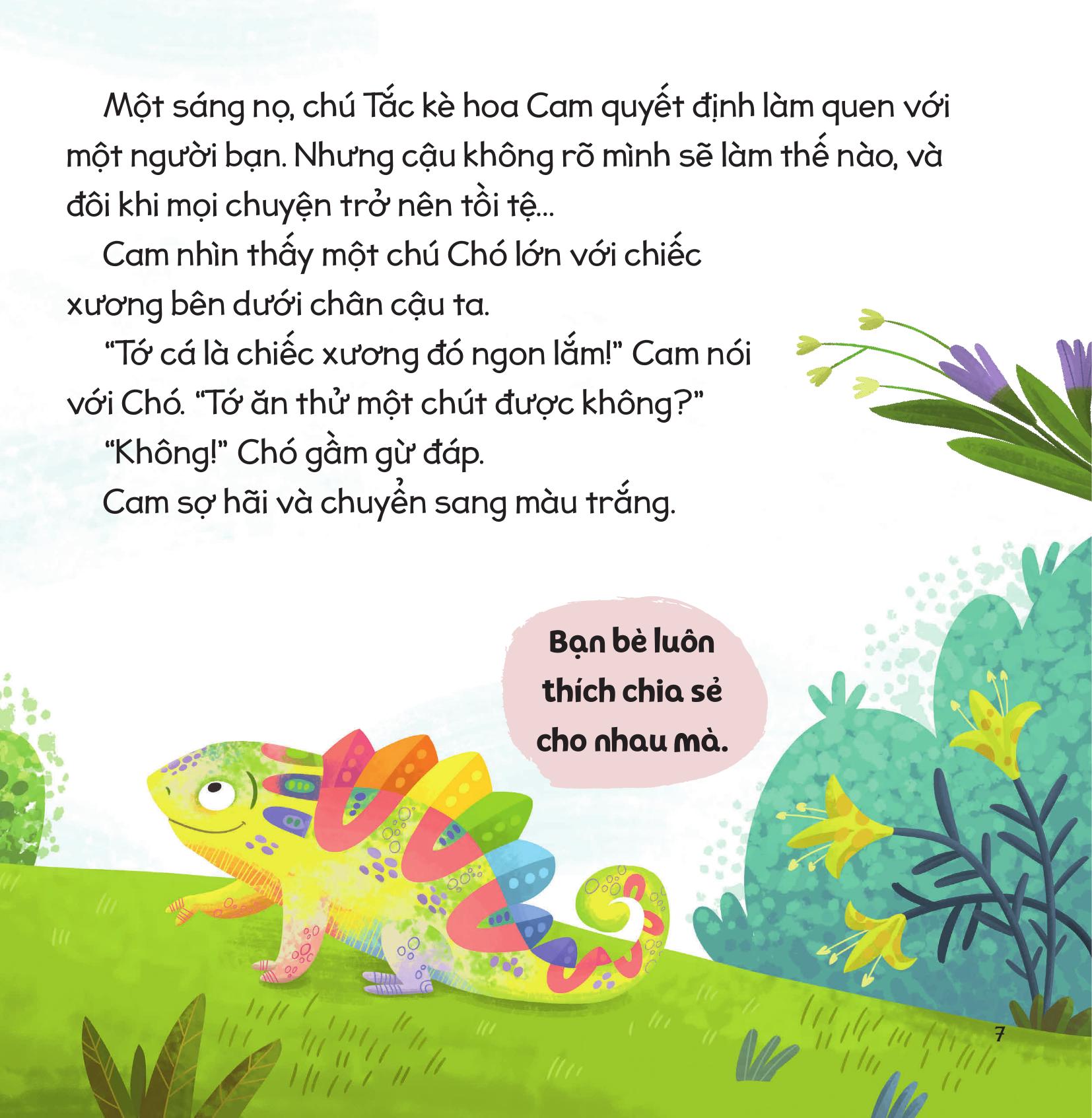 cầu vồng cảm xúc - giúp bé dễ dàng thấu hiểu các cảm xúc thông qua màu sắc - học cách kết bạn - Ảnh 6