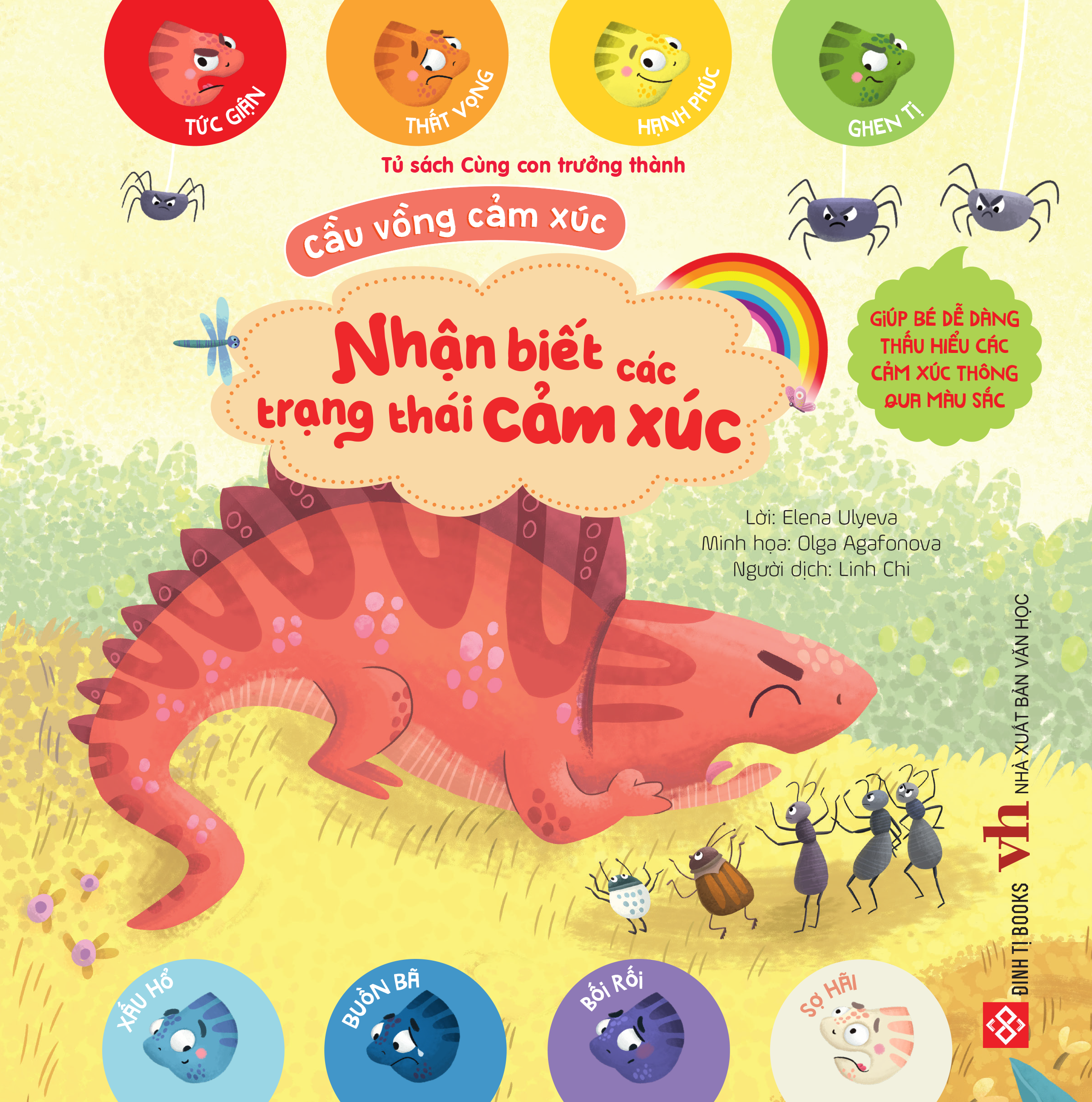 cầu vồng cảm xúc - giúp bé dễ dàng thấu hiểu các cảm xúc thông qua màu sắc - nhận biết các trạng thái cảm xúc - Ảnh 2