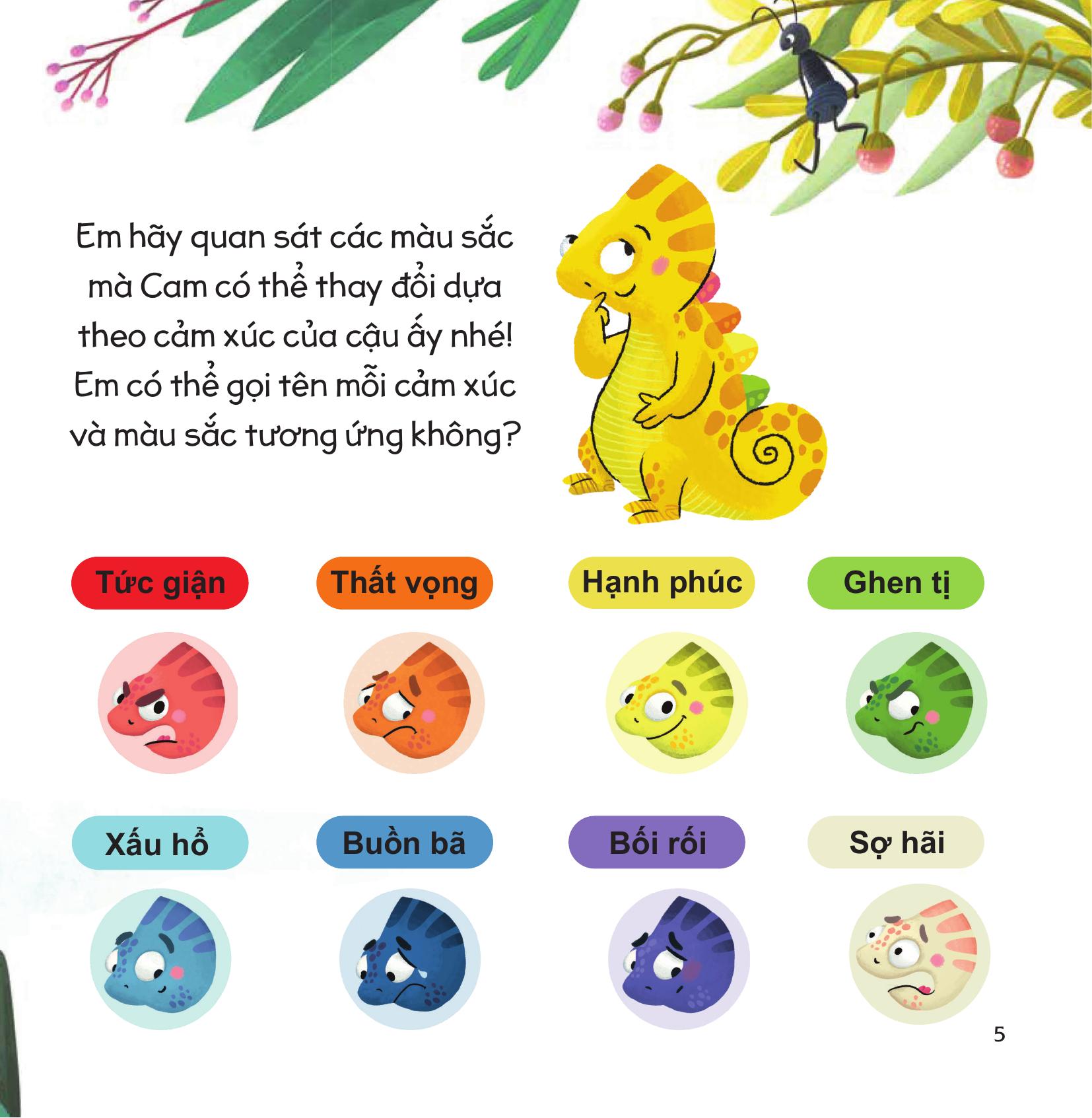 cầu vồng cảm xúc - giúp bé dễ dàng thấu hiểu các cảm xúc thông qua màu sắc - nhận biết các trạng thái cảm xúc - Ảnh 4