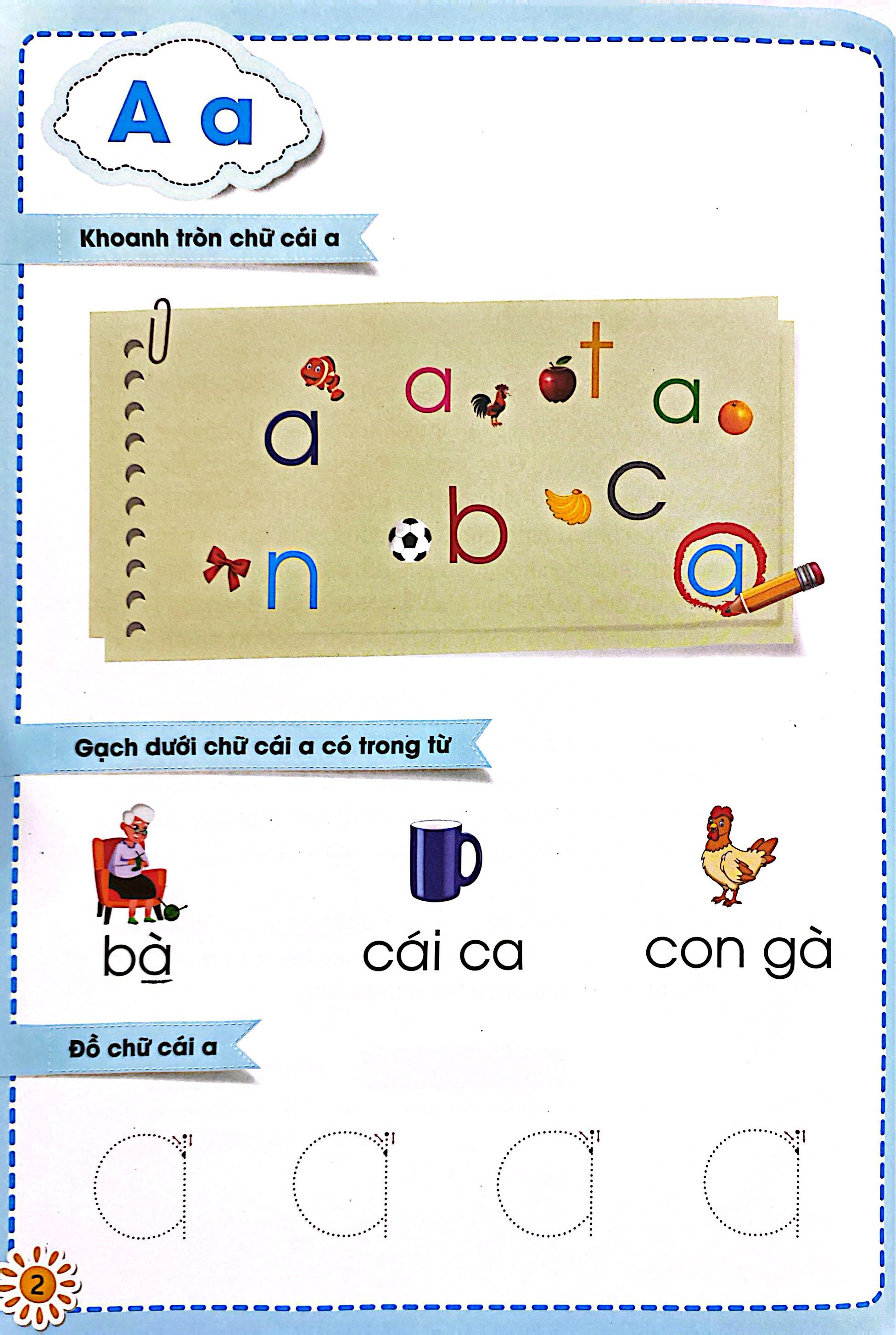 Cầu Vồng Trẻ Thơ - Chữ Cái Vui Nhộn - Dành Cho Trẻ 4-5 Tuổi - Ảnh 4