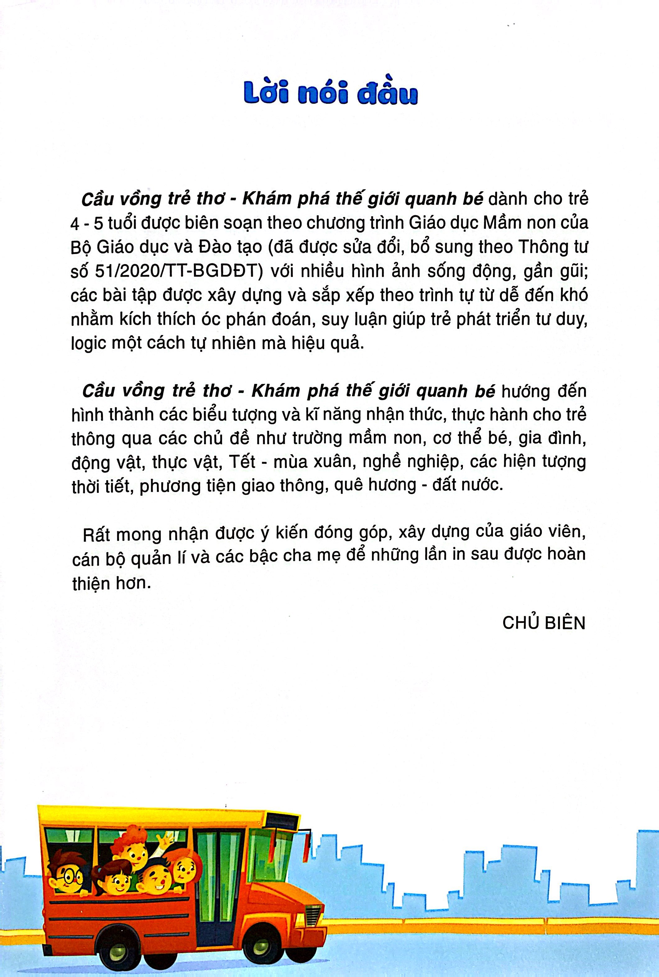 Cau Vong Tre Tho - Kham Pha The Gioi Quanh Be - Danh Cho Tre 4-5 Tuoi - Ảnh 3