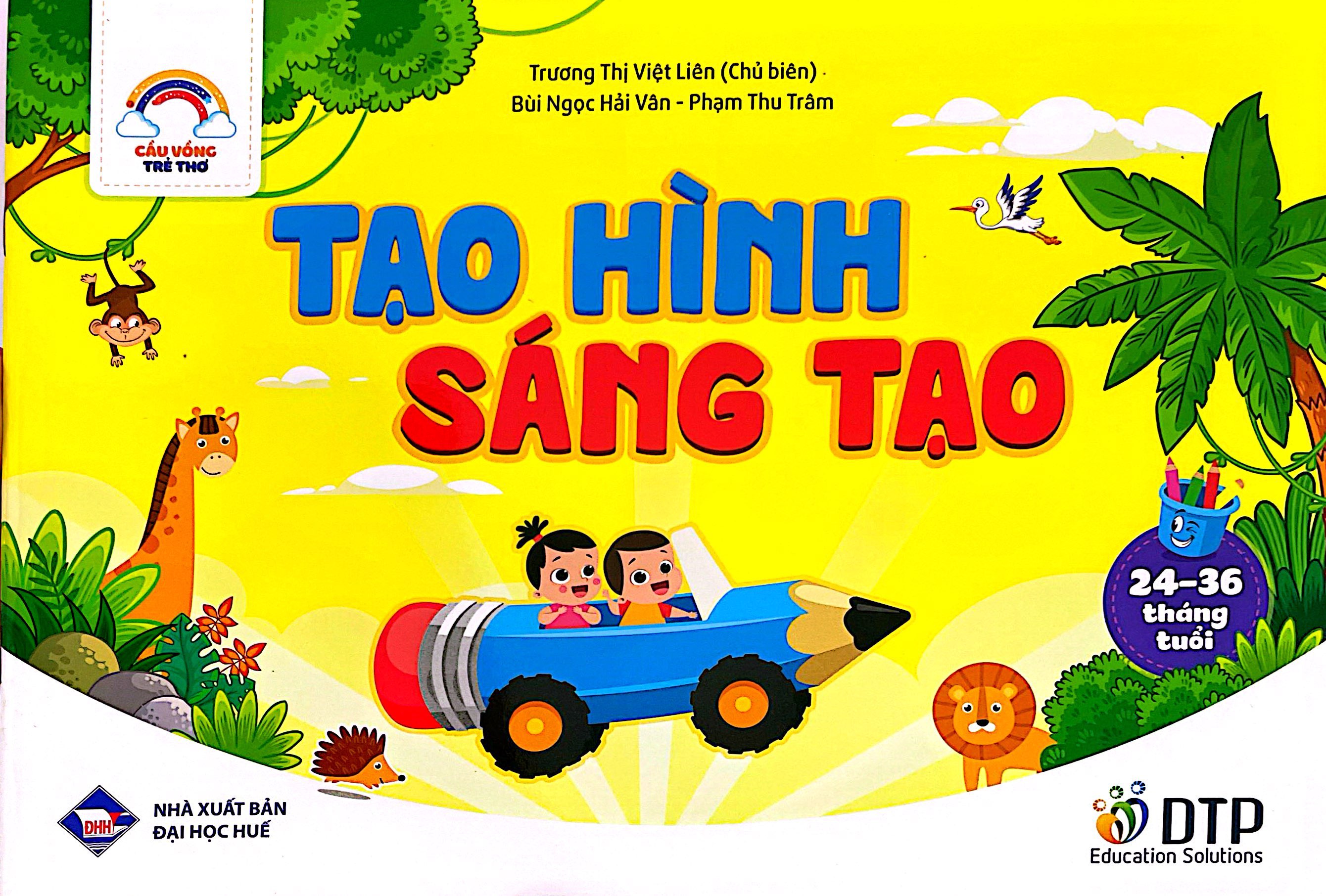 Cầu Vồng Trẻ Thơ - Tạo Hình Sáng Tạo - Dành Cho Trẻ 24-36 Tháng Tuổi - Ảnh 2