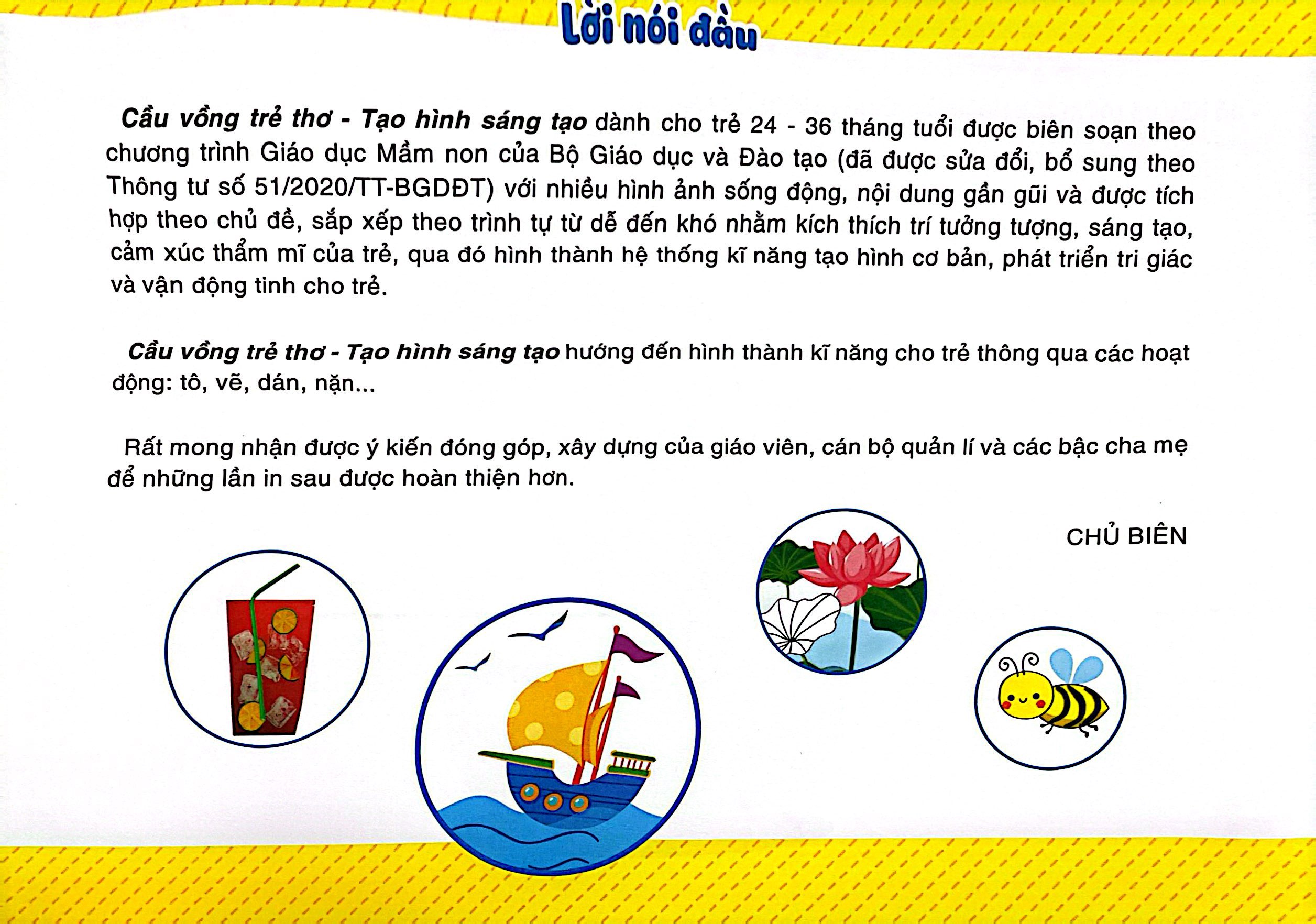 Cầu Vồng Trẻ Thơ - Tạo Hình Sáng Tạo - Dành Cho Trẻ 24-36 Tháng Tuổi - Ảnh 3