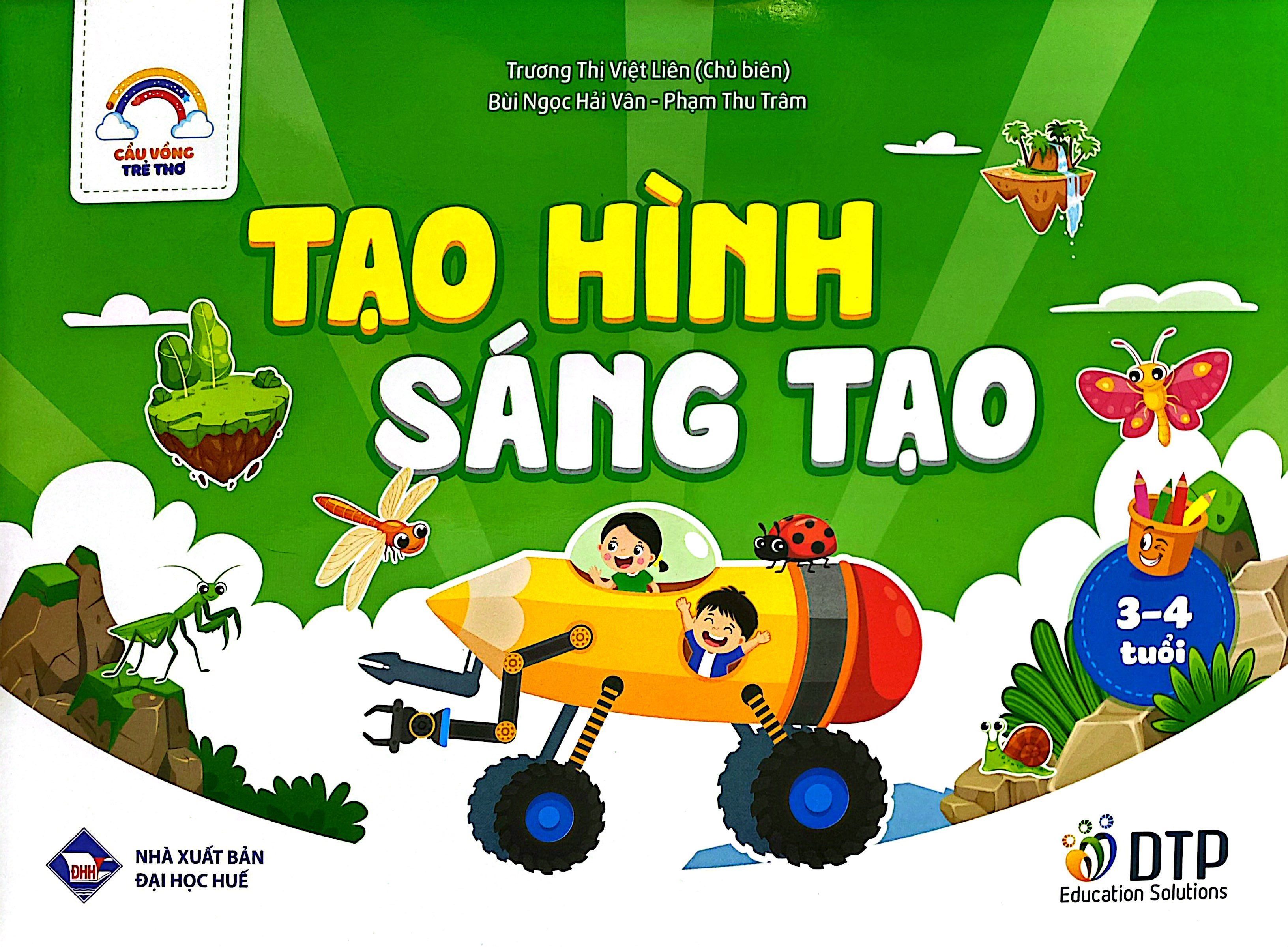 Cầu Vồng Trẻ Thơ - Tạo Hình Sáng Tạo - Dành Cho Trẻ 3-4 Tuổi - Ảnh 2