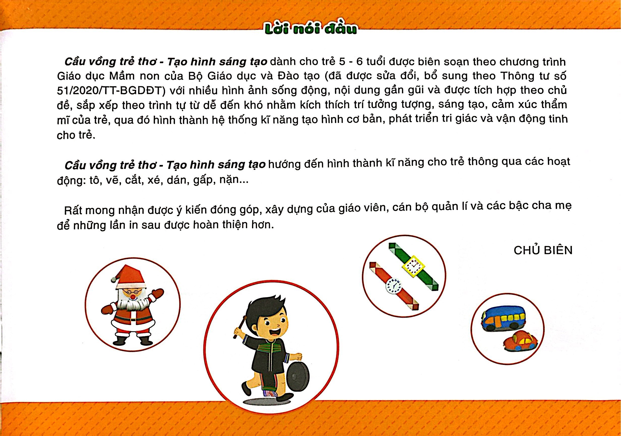 Cầu Vồng Trẻ Thơ - Tạo Hình Sáng Tạo - Dành Cho Trẻ 5-6 Tuổi - Ảnh 3