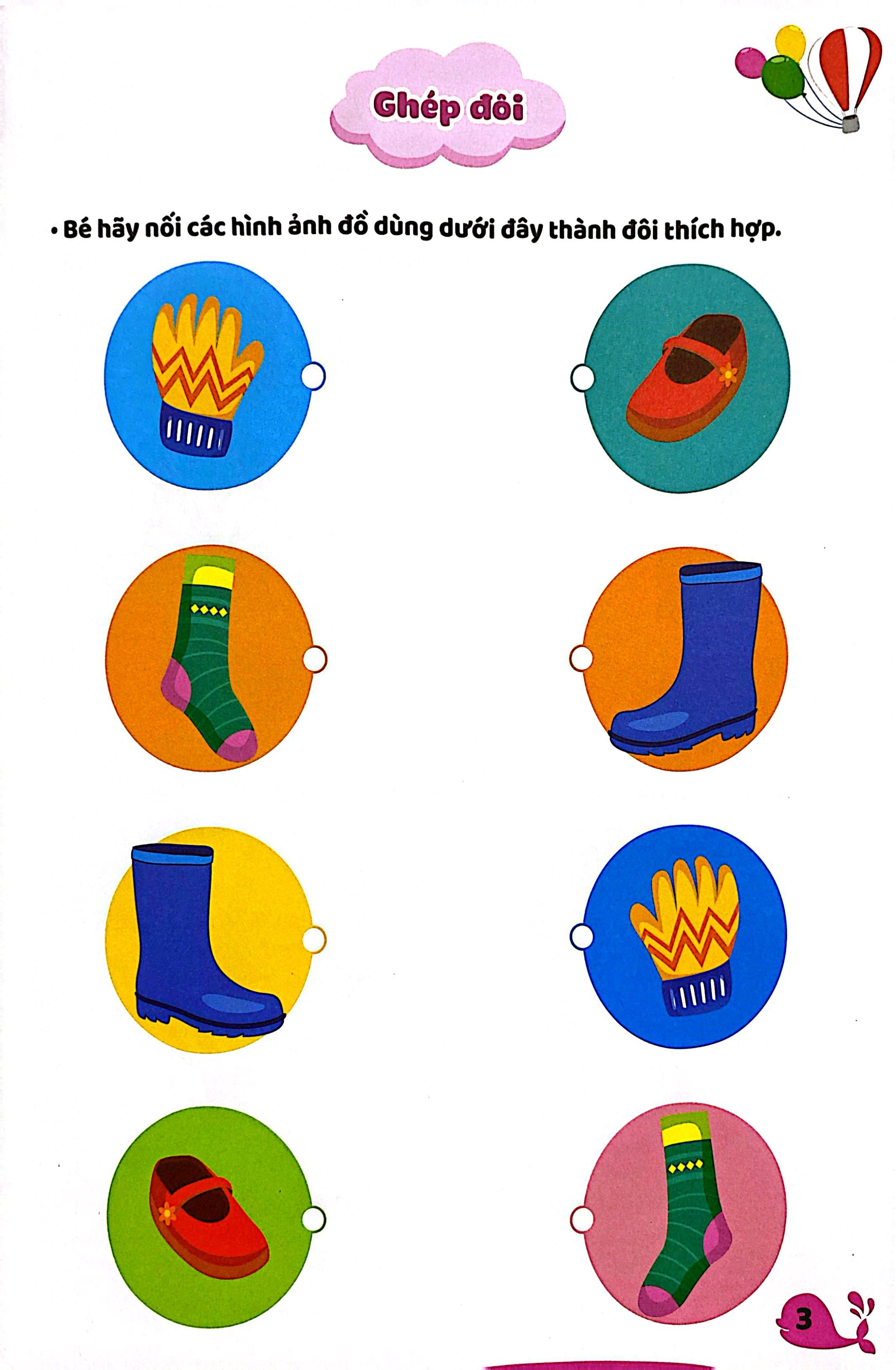 Cầu Vồng Trẻ Thơ - Toán Tư Duy - Dành Cho Trẻ 3-4 Tuổi - Ảnh 5