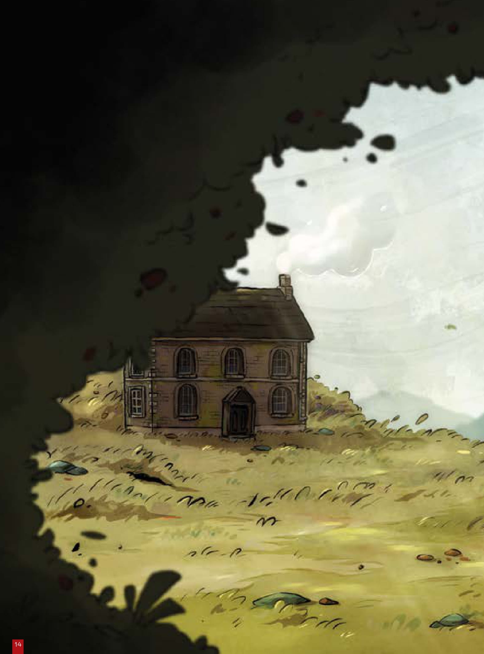 cây bách xù - truyện cổ grimm kinh dị được kể bằng tranh - Ảnh 13