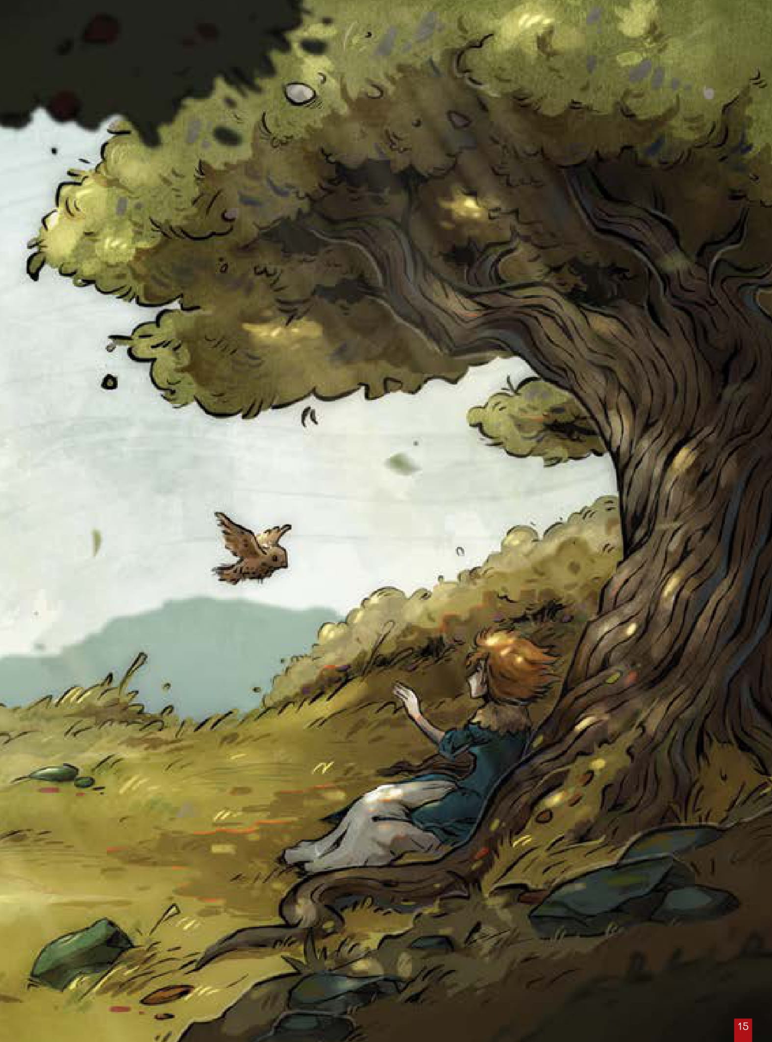 cây bách xù - truyện cổ grimm kinh dị được kể bằng tranh - Ảnh 14