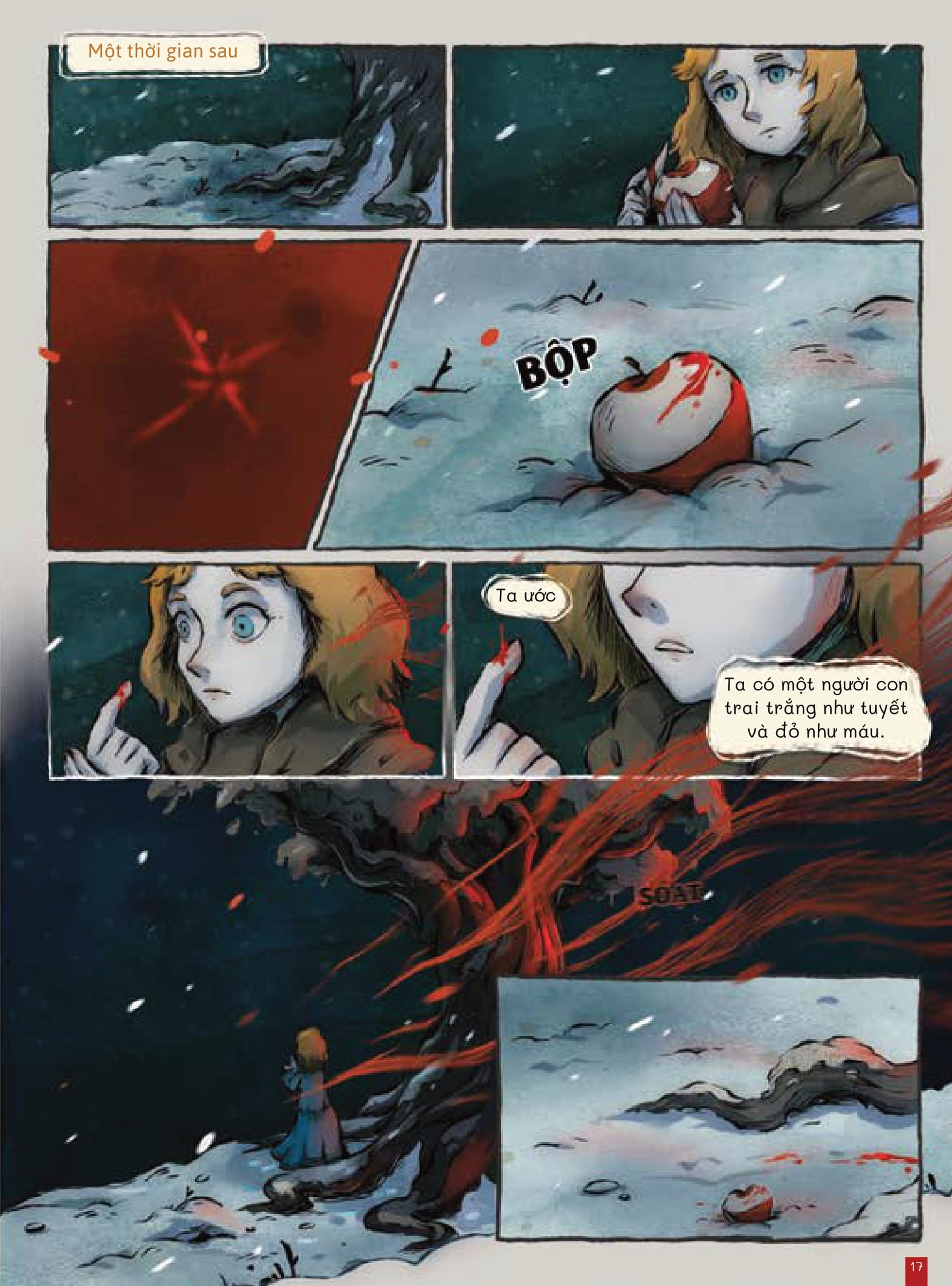 cây bách xù - truyện cổ grimm kinh dị được kể bằng tranh - Ảnh 16