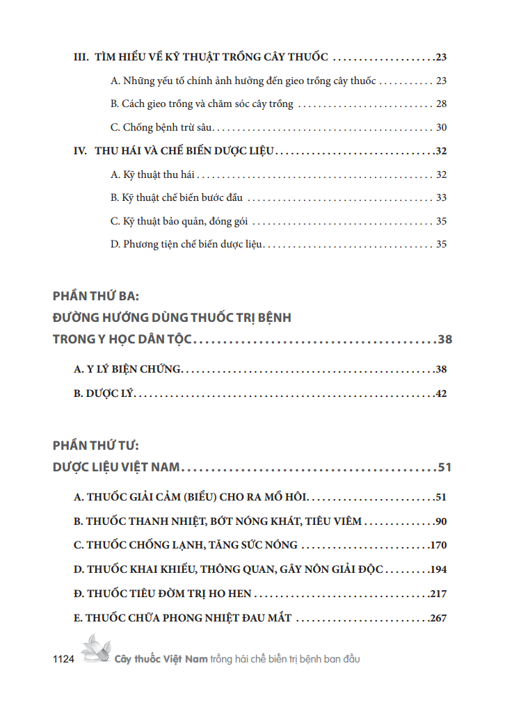 cây thuốc việt nam - trồng hái chế biến trị bệnh ban đầu (bìa cứng) - Ảnh 4