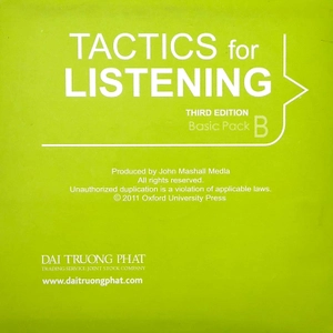 cd tactics for listening 3e basic pack b - Ảnh 3