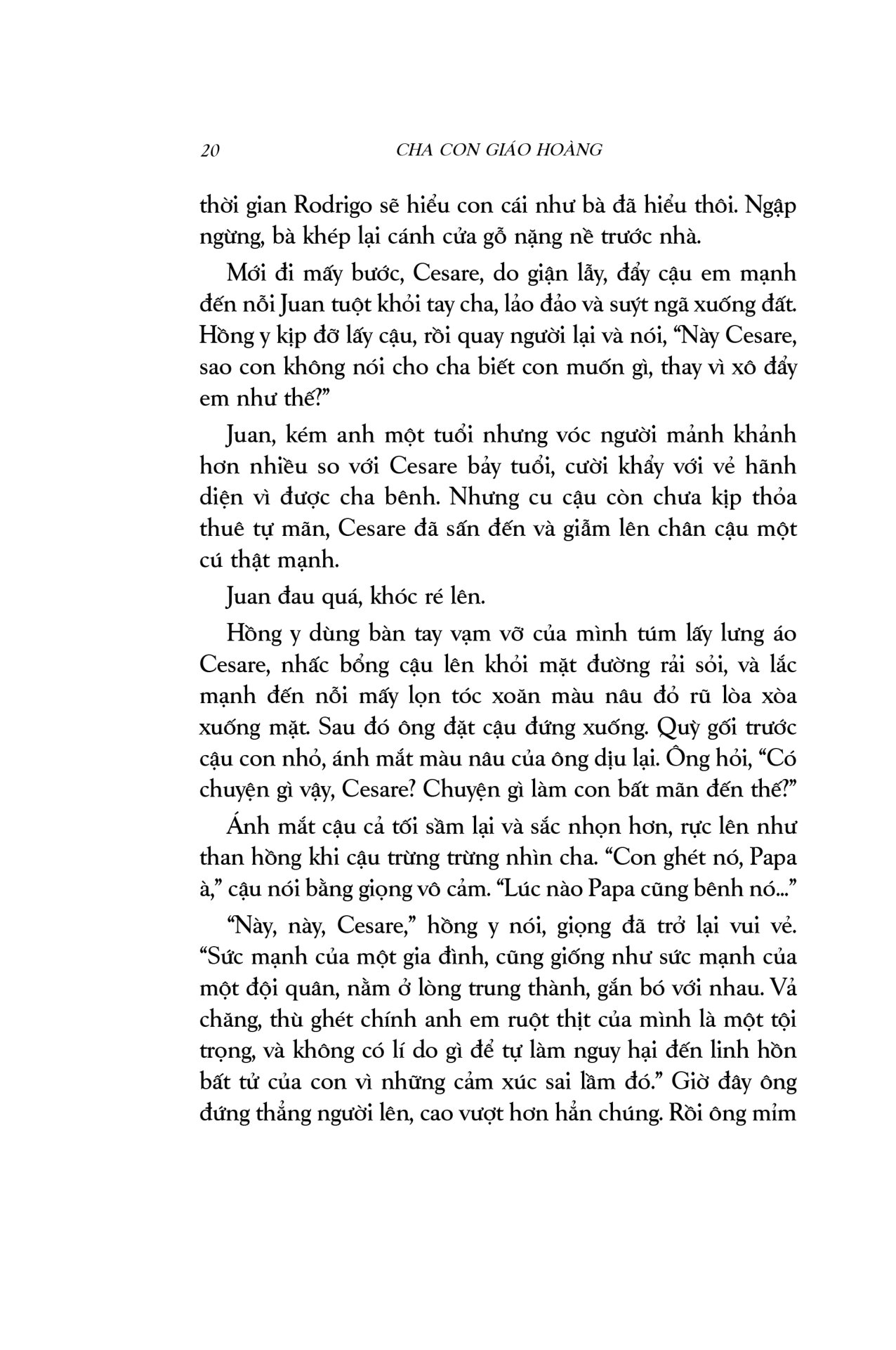 cha con giáo hoàng - Ảnh 7