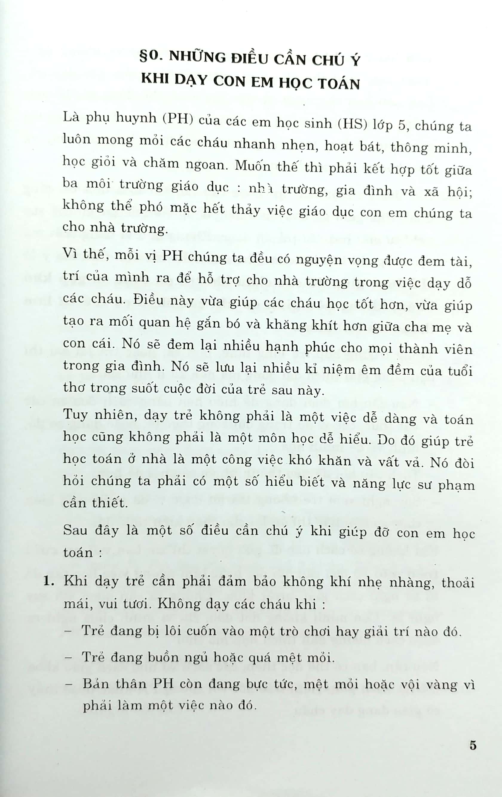 cha mẹ dạy con học toán 5 - Ảnh 5