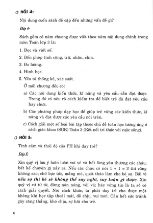 cha mẹ giúp con học giỏi toán - lớp 3 (bám sát sgk kết nối tri thức với cuộc sống) - Ảnh 5