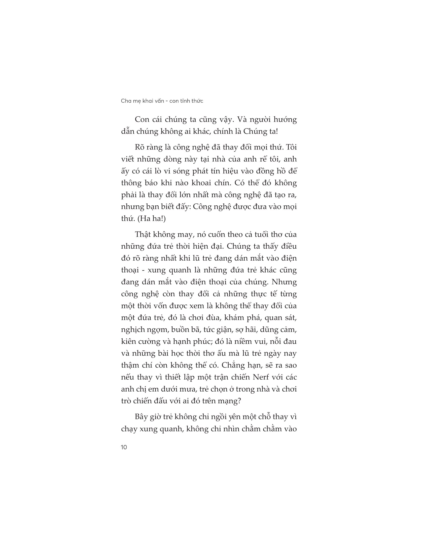 cha mẹ khai vấn - con tỉnh thức - Ảnh 8