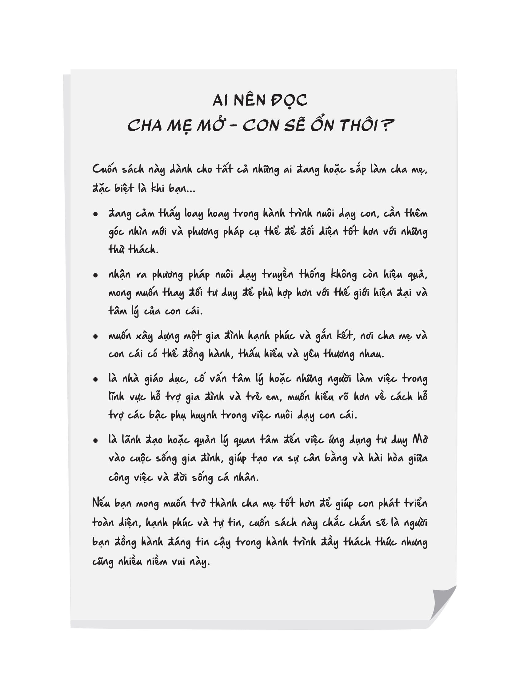 Cha Mẹ Mở - Con Sẽ Ổn Thôi - Ảnh 4