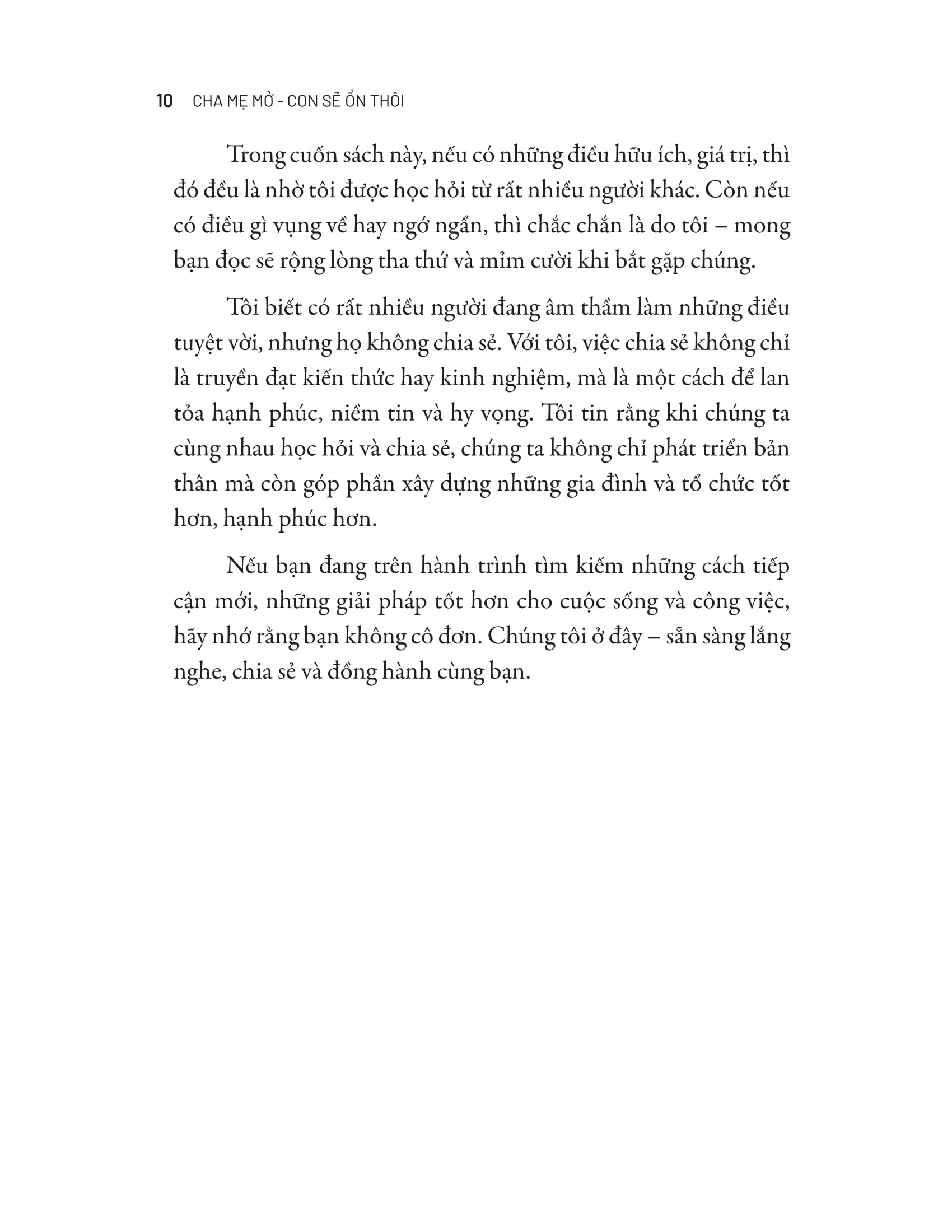 Cha Mẹ Mở - Con Sẽ Ổn Thôi - Ảnh 9