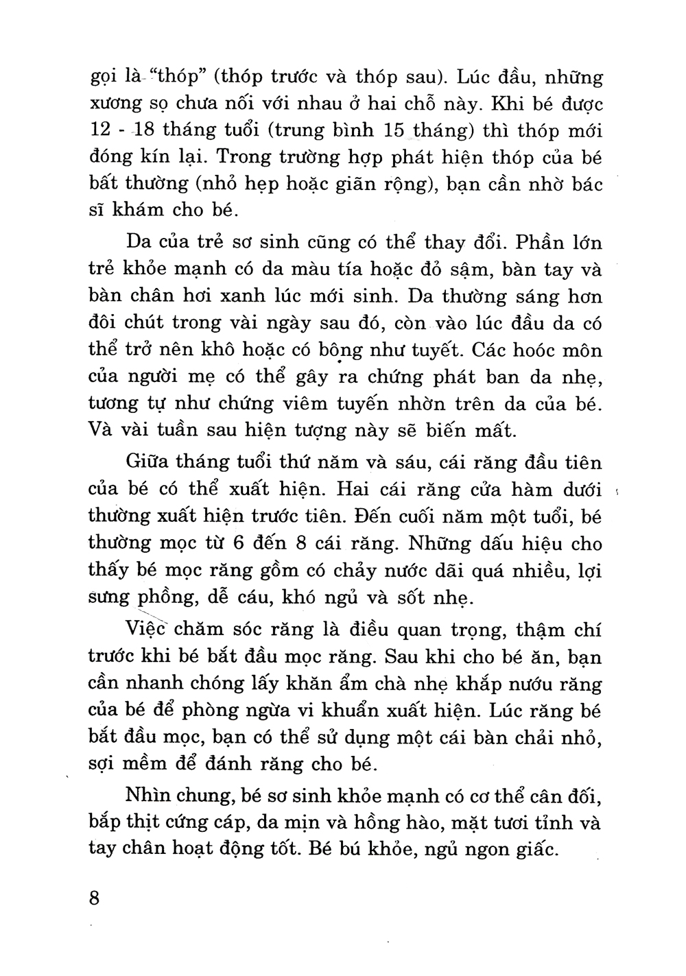 chăm sóc dinh dưỡng cho trẻ (tái bản 2015) - Ảnh 8