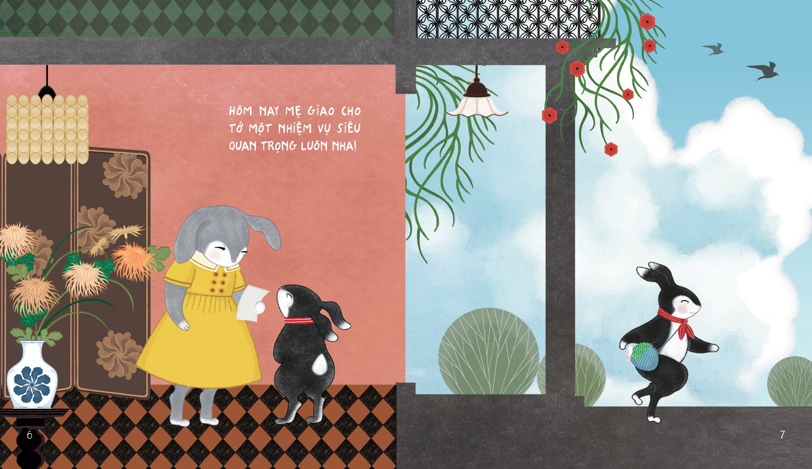 chạm tay vào toán học - một ngày của thỏ con - Ảnh 3