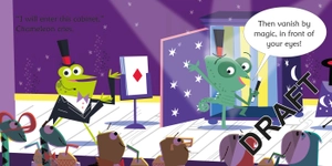 chameleon comedian (usborne phonics readers) - Ảnh 3