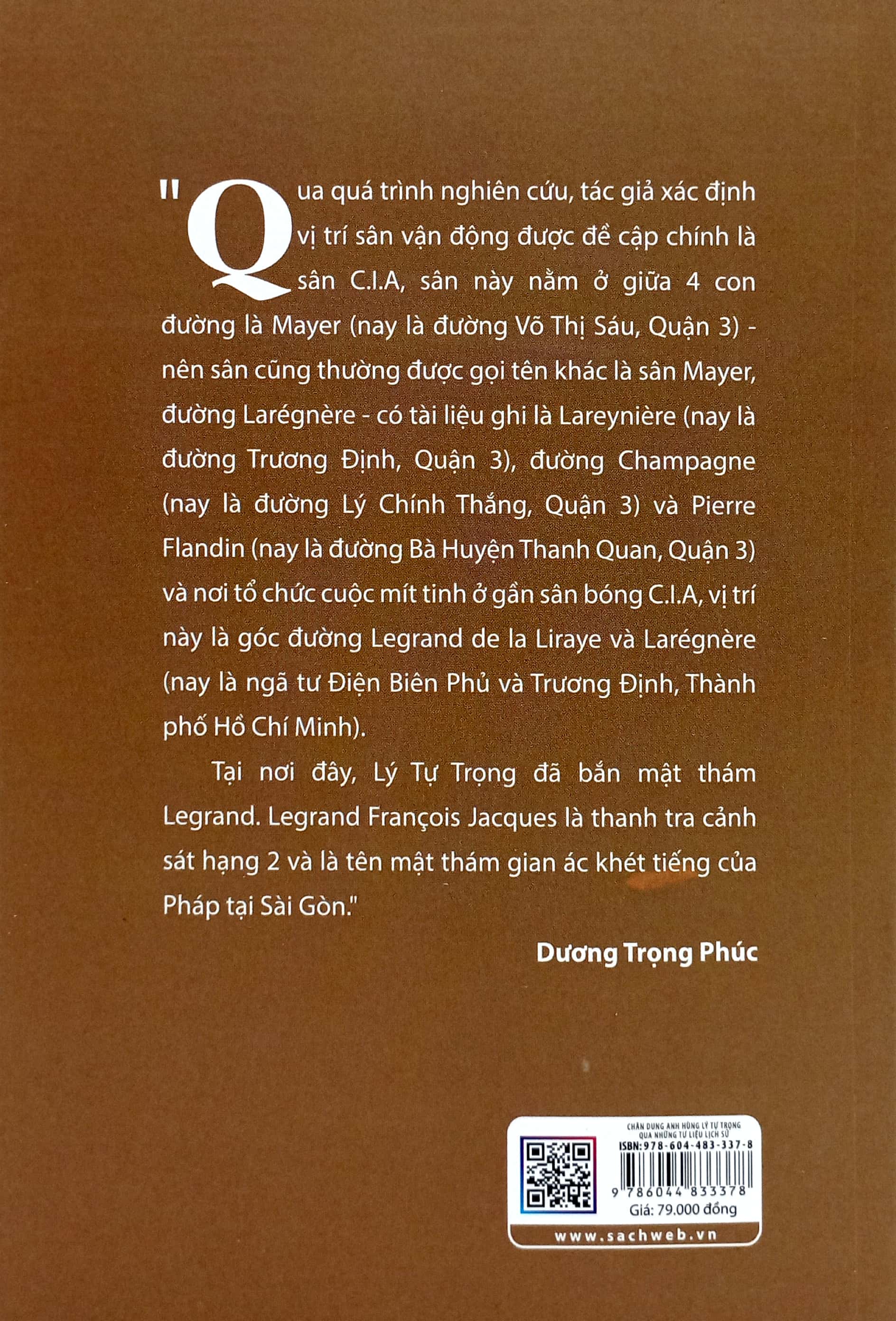 chân dung anh hùng lý tự trọng - qua những tư liệu lịch sử (tái bản 2024) - Ảnh 6