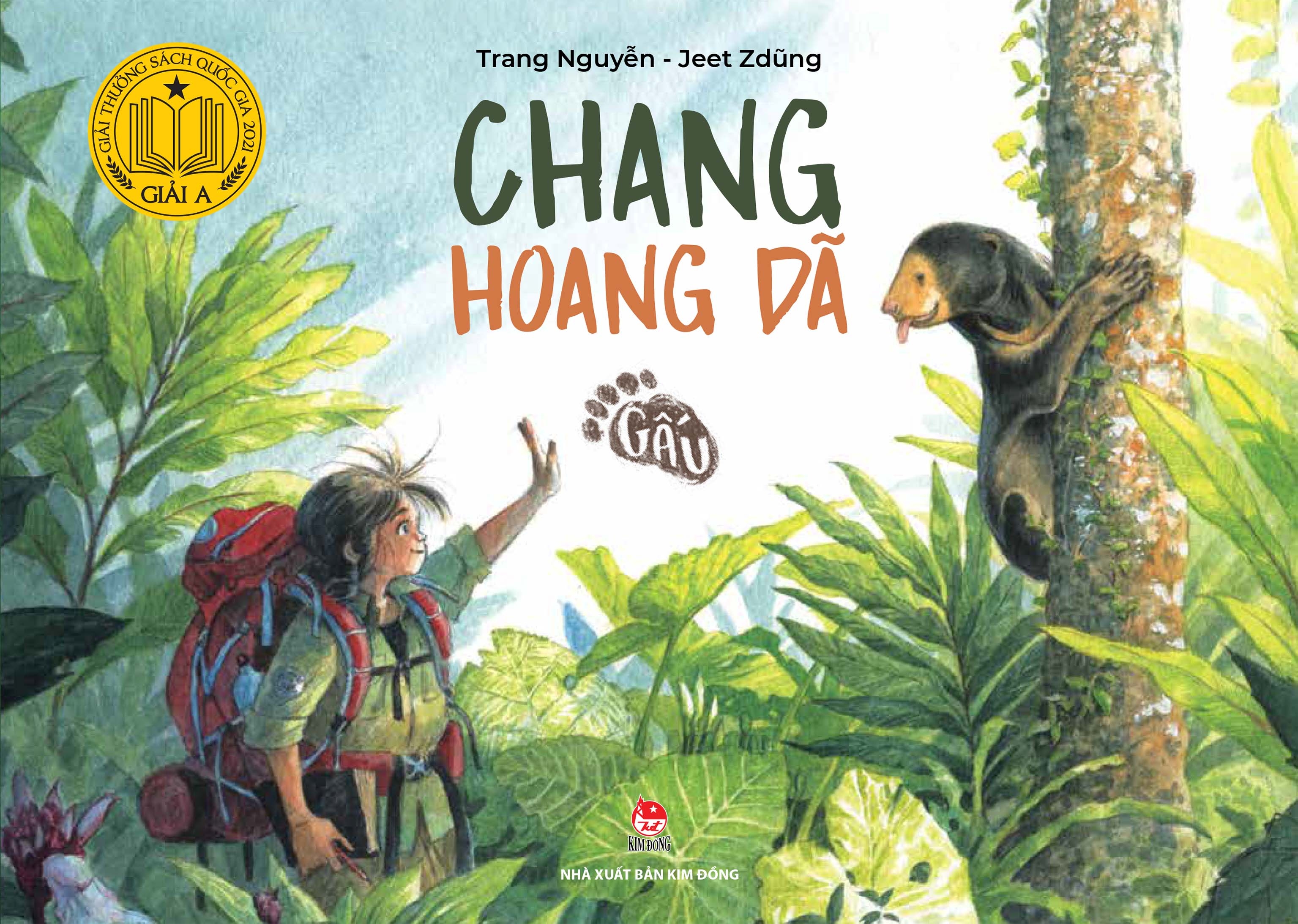 chang hoang dã - gấu (tái bản 2022) - tặng kèm bookmark - Ảnh 2