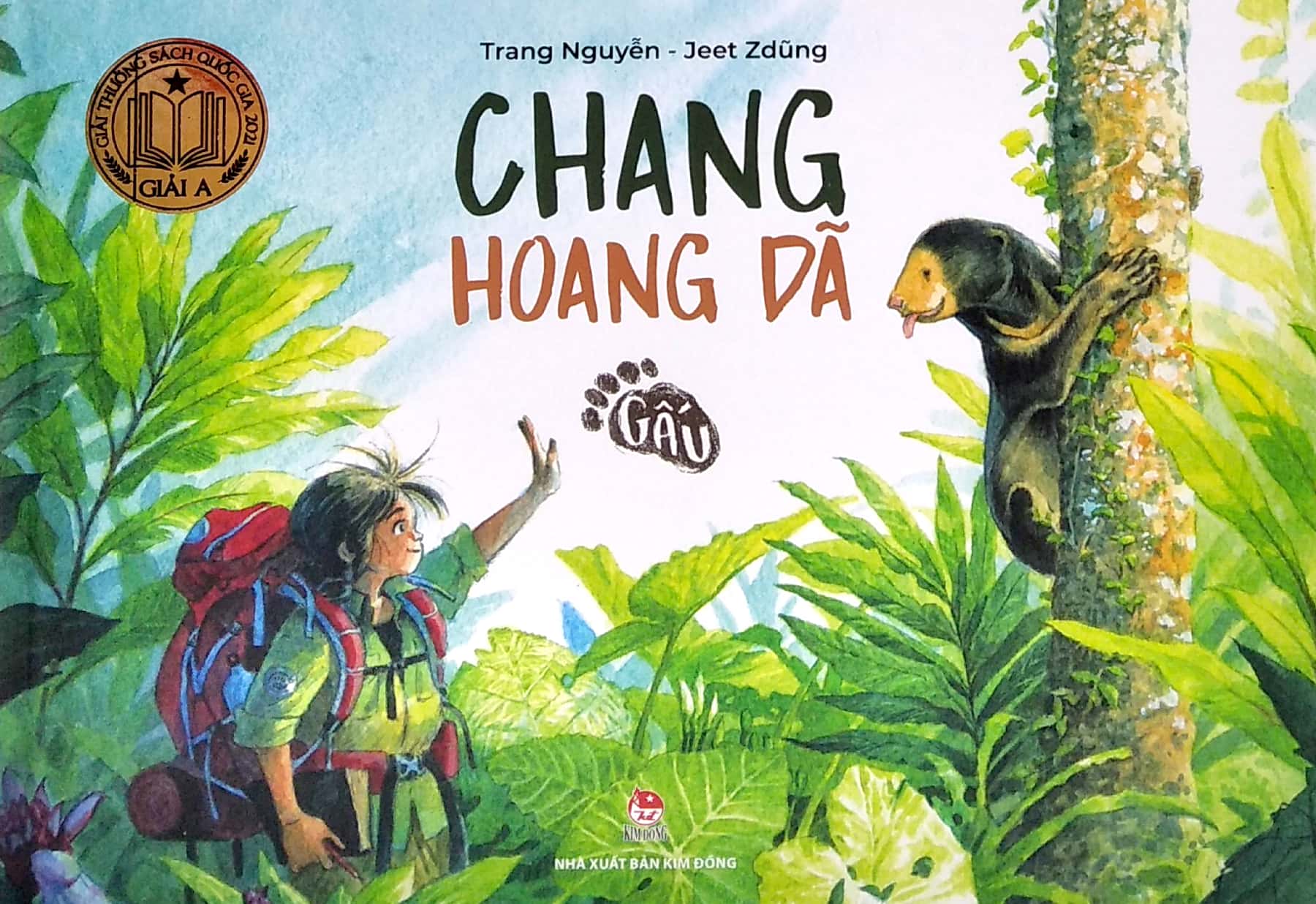 chang hoang dã - gấu (tái bản 2022) - tặng kèm bookmark - Ảnh 3