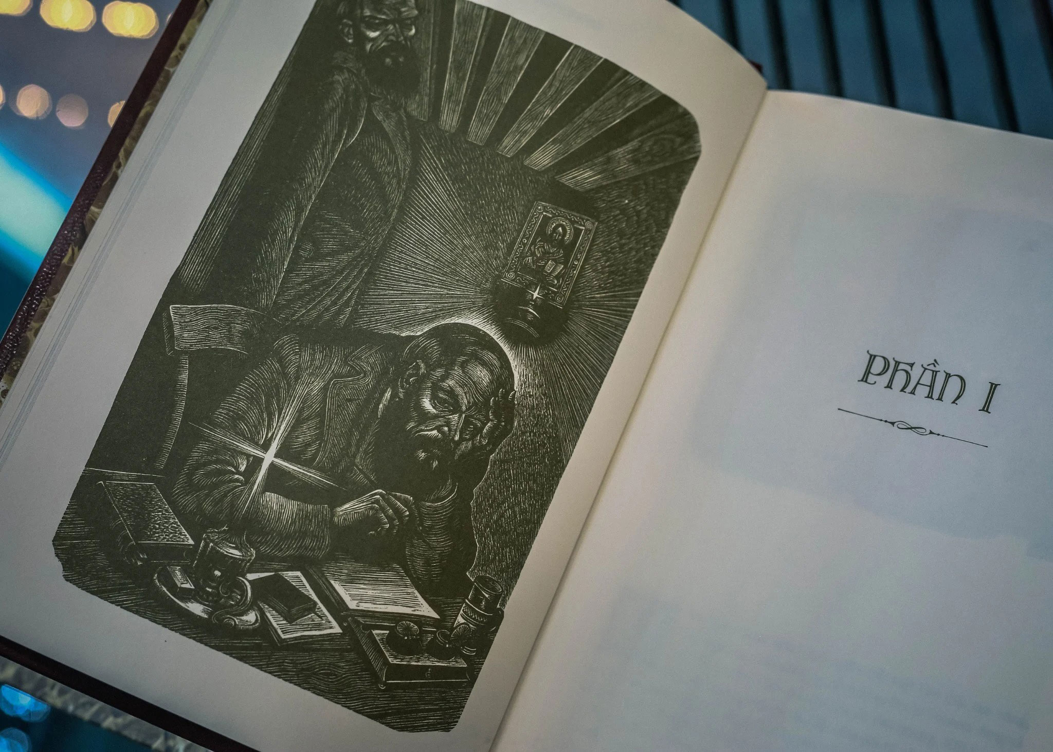 chàng ngốc - ấn bản giới hạn - bìa giấy vân da - Ảnh 10