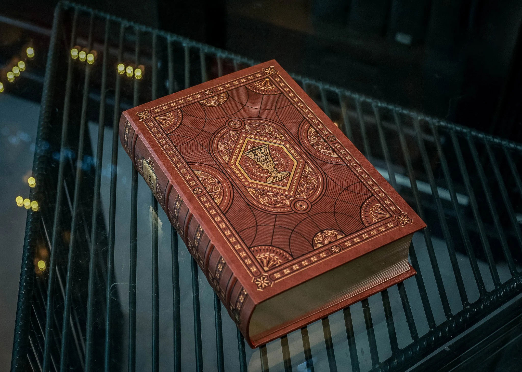 chàng ngốc - ấn bản giới hạn - bìa giấy vân da - Ảnh 5