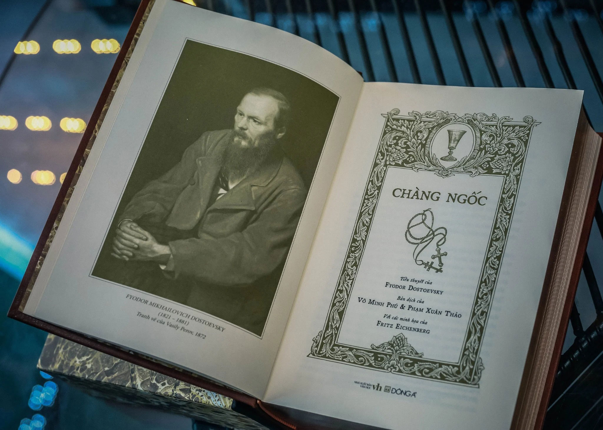 chàng ngốc - ấn bản giới hạn - bìa giấy vân da - Ảnh 9