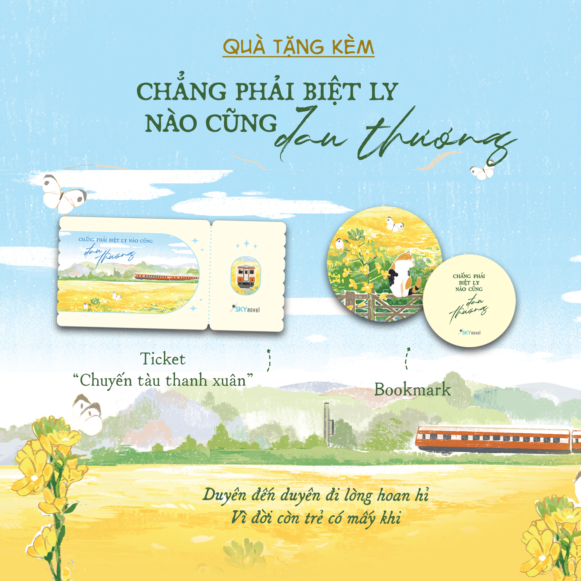 chẳng phải biệt ly nào cũng đau thương - tặng kèm bookmark bế hình + ticket “chuyến tàu thanh xuân” - Ảnh 4