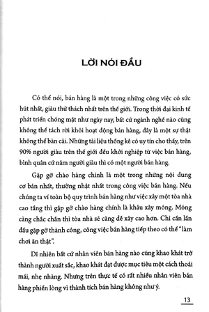 chào hàng chuyên nghiệp để bán hàng thành công (tái bản 2022) - Ảnh 4