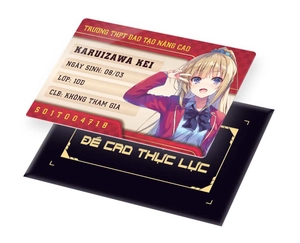 chào mừng đến lớp học đề cao thực lực - tập 9 - bản giới hạn - tặng kèm box + id card + standee - Ảnh 2