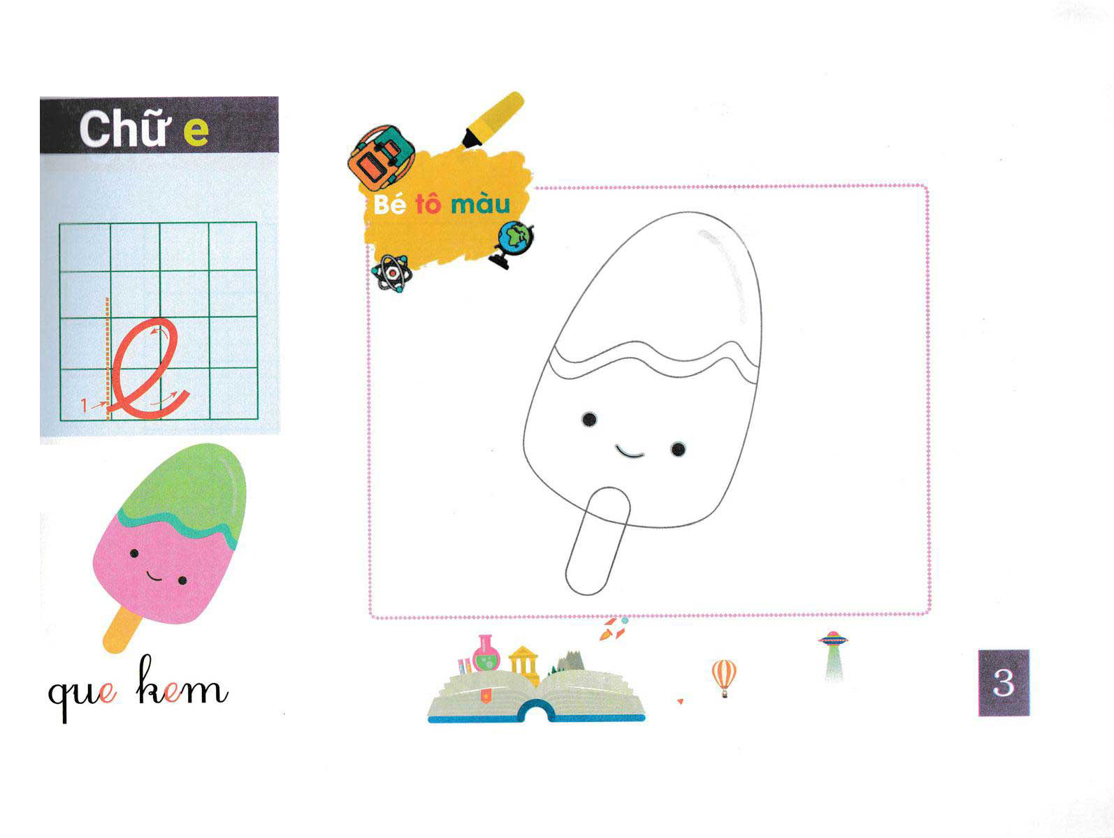 chắp cánh cùng bé tô chữ - tập tô chữ thường - Ảnh 4