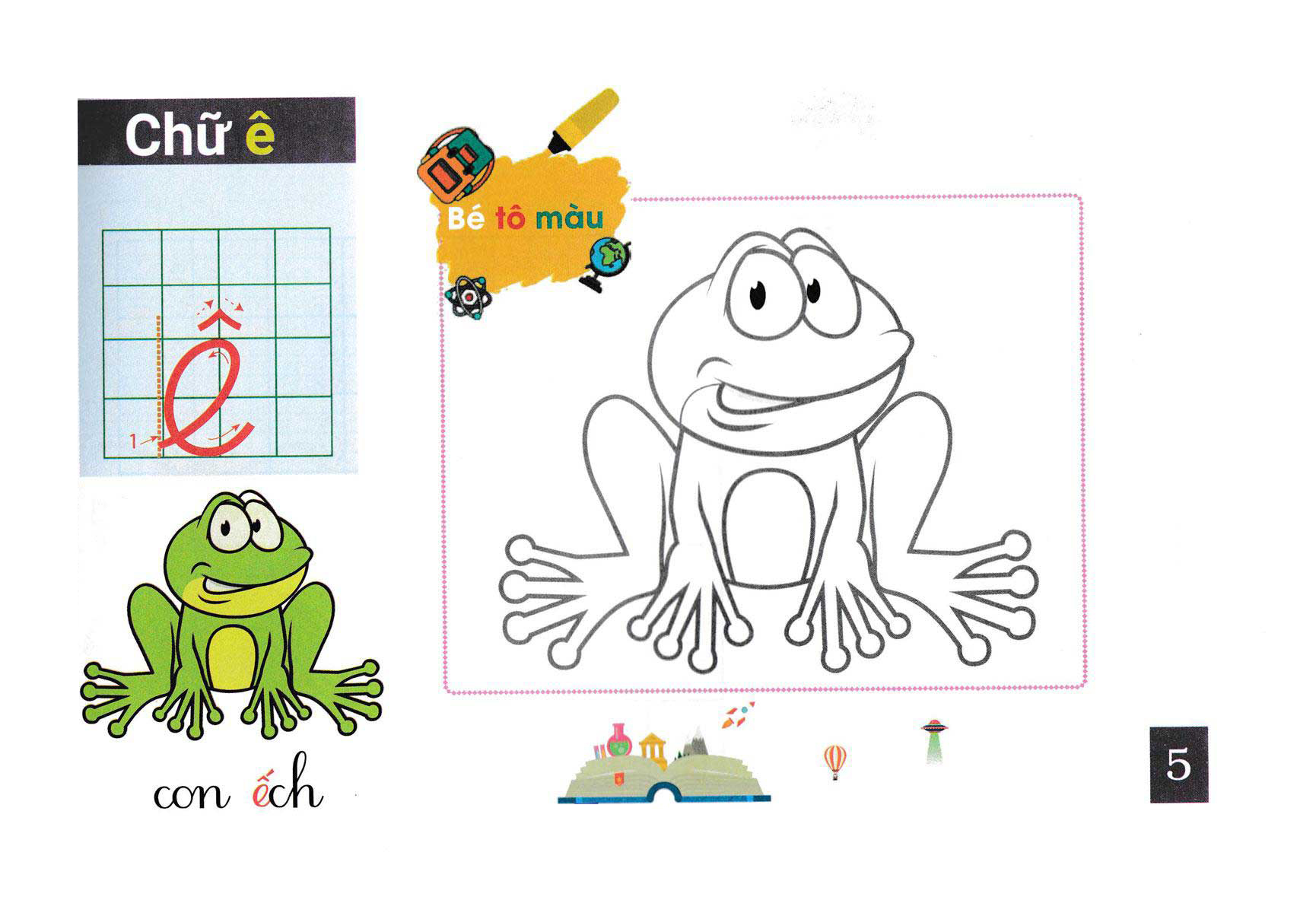 chắp cánh cùng bé tô chữ - tập tô chữ thường - Ảnh 6