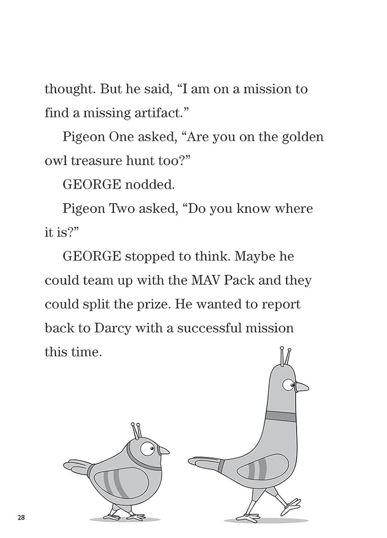 Chapter Book George The Flybot And The Golden Owl Of France - Ảnh 3