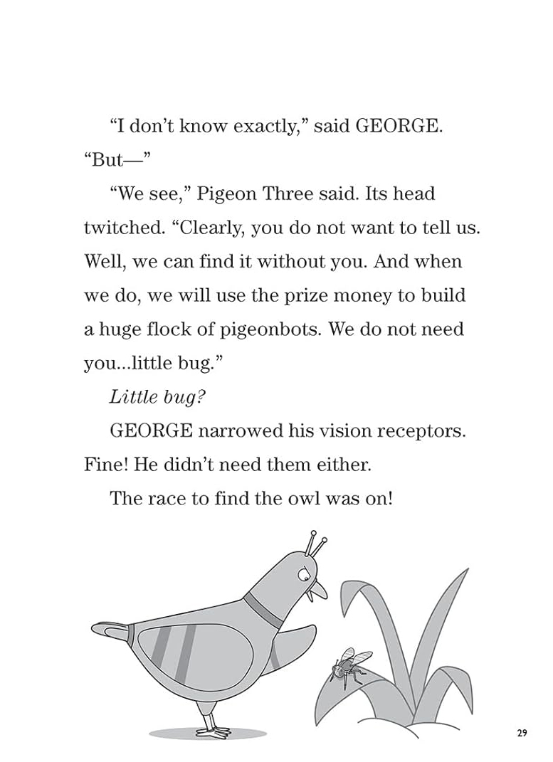 Chapter Book George The Flybot And The Golden Owl Of France - Ảnh 4