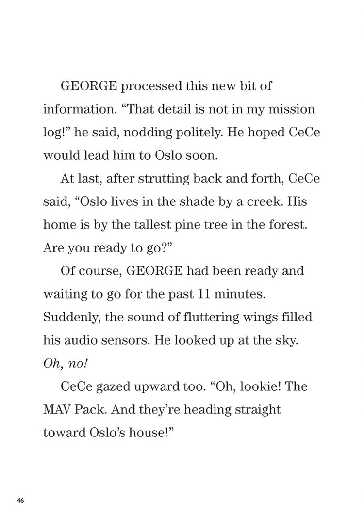 Chapter Book George The Flybot And The Golden Owl Of France - Ảnh 5