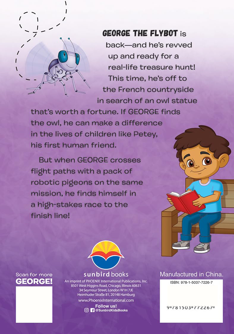Chapter Book George The Flybot And The Golden Owl Of France - Ảnh 7