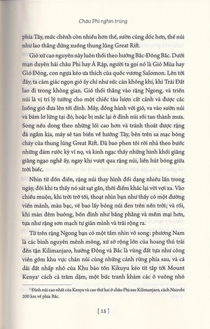 châu phi nghìn trùng (tái bản 2022) - Ảnh 15