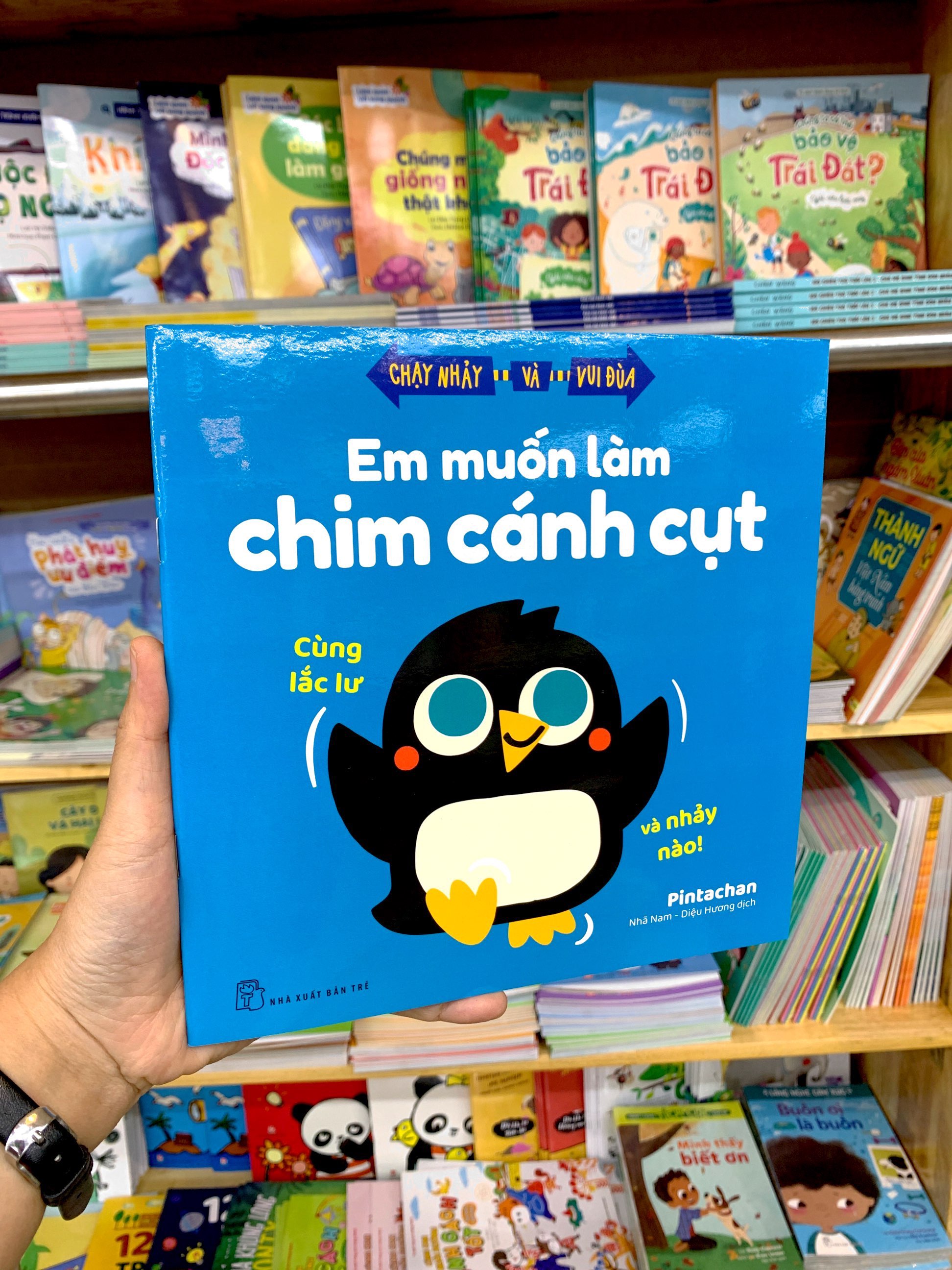 chạy nhảy và vui đùa - em muốn làm chim cánh cụt - Ảnh 8