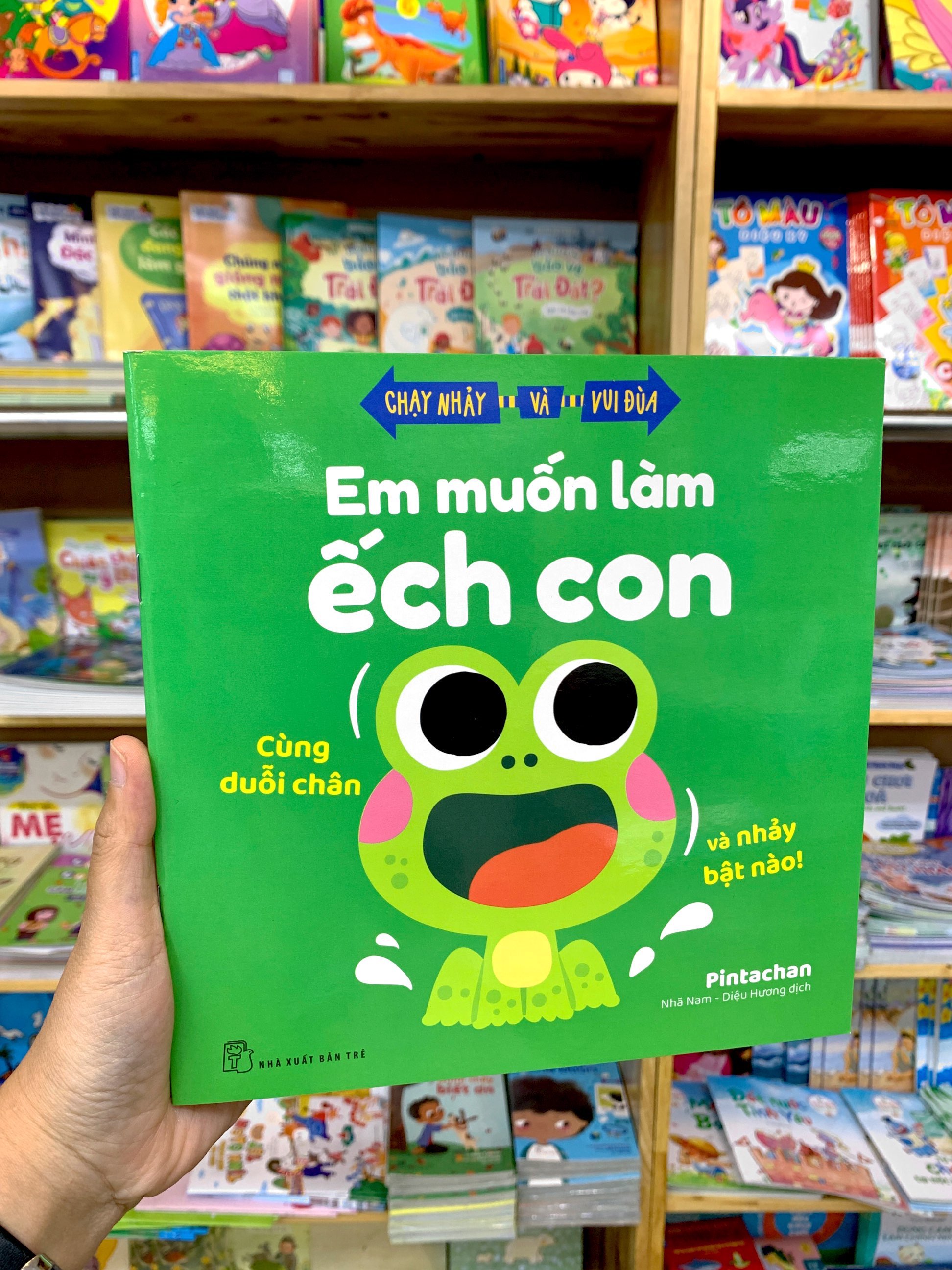 chạy nhảy và vui đùa - em muốn làm ếch con - Ảnh 9