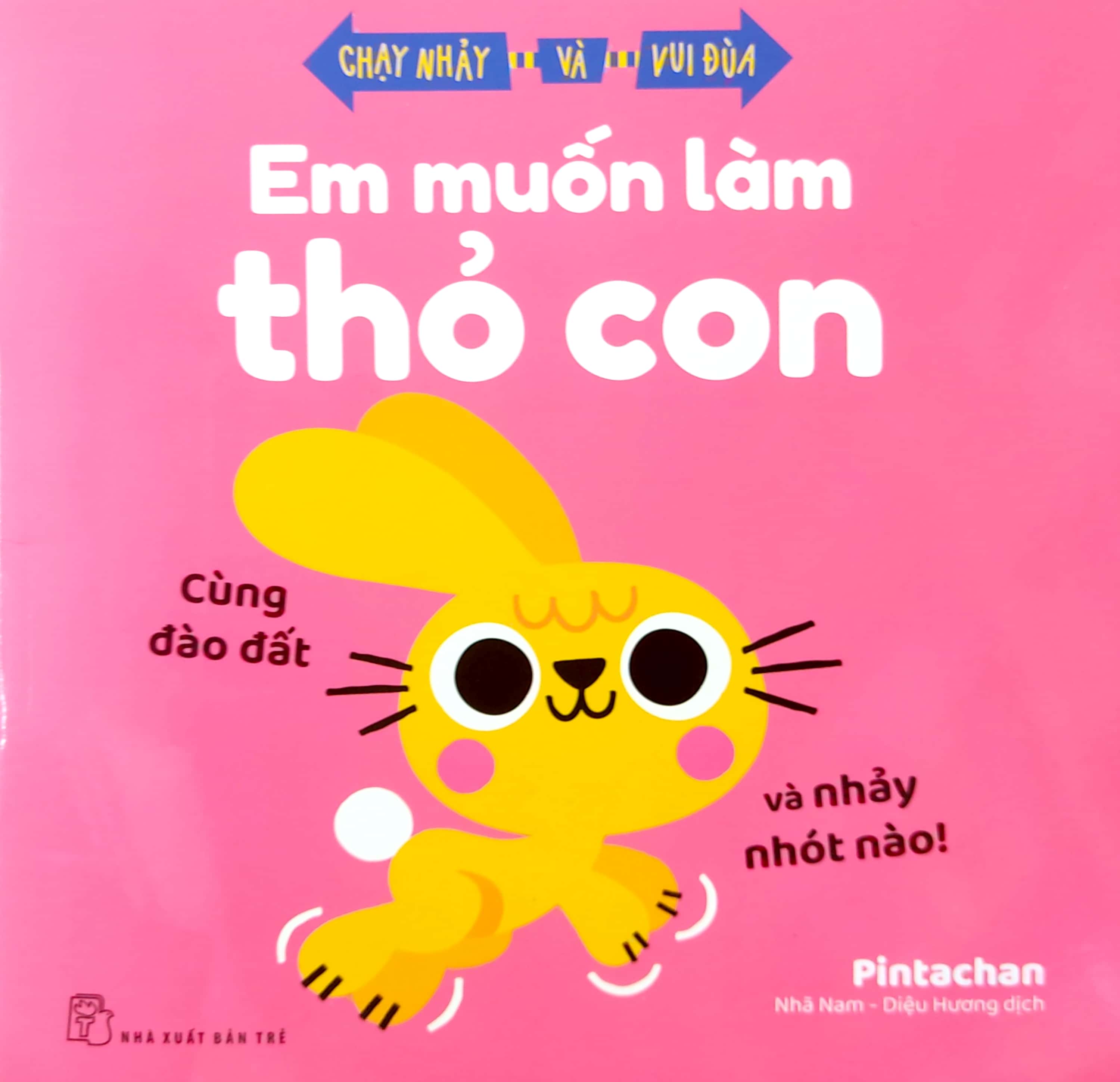 chạy nhảy và vui đùa - em muốn làm thỏ con - Ảnh 2