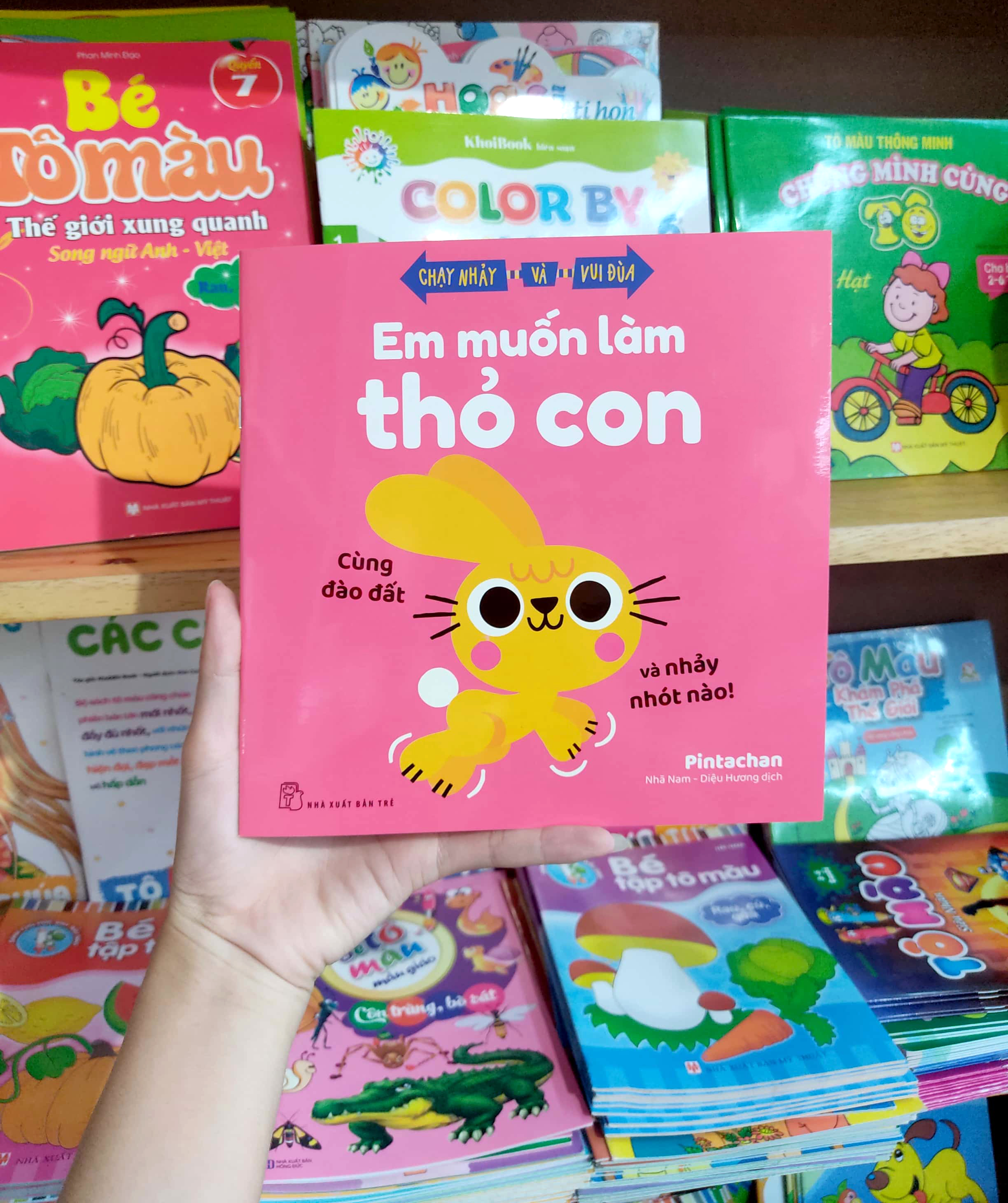 chạy nhảy và vui đùa - em muốn làm thỏ con - Ảnh 8