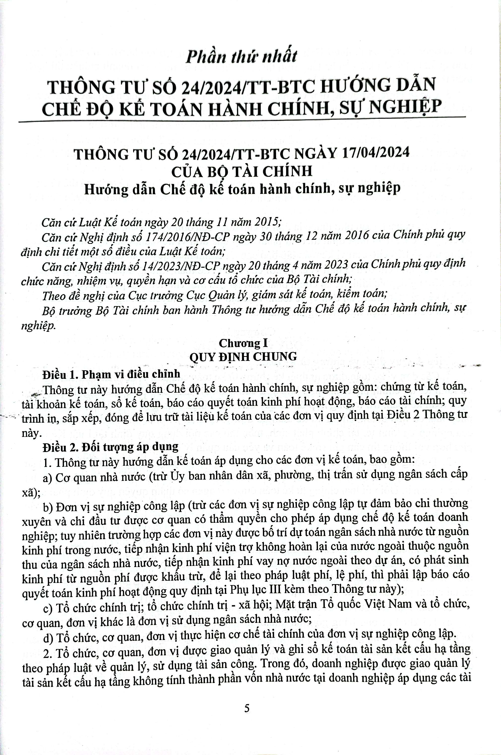 chế độ kế toán hành chính sự nghiệp - Ảnh 5