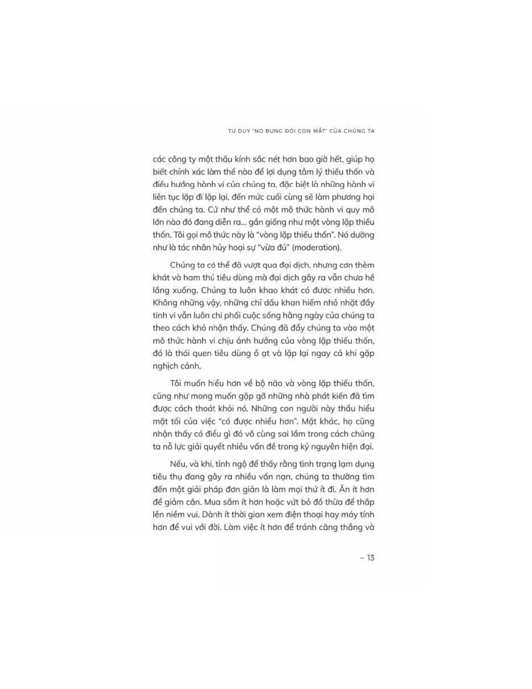 chế ngự tâm lý “no bụng đói con mắt” - Ảnh 13