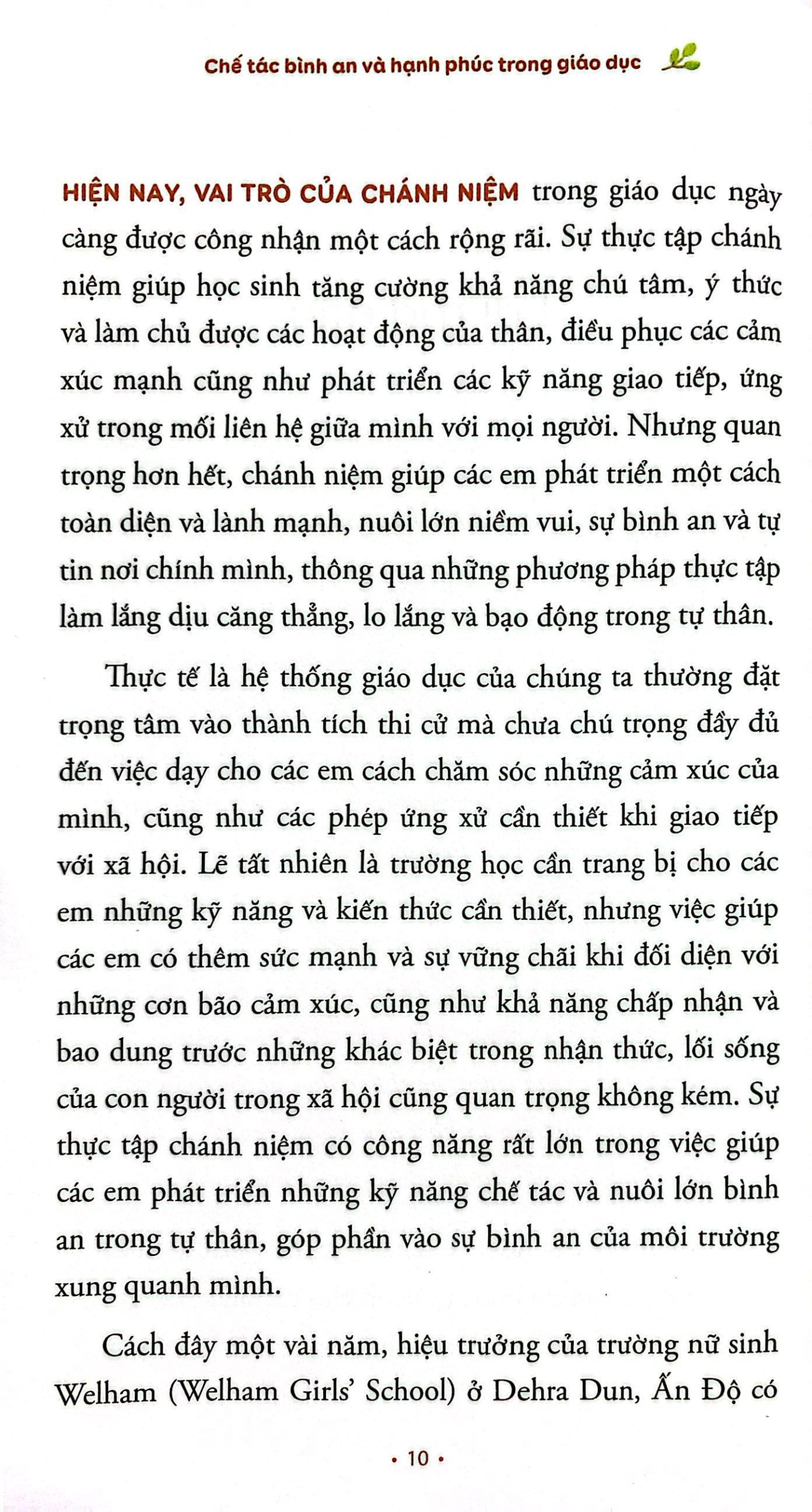 chế tác bình an và hạnh phúc trong giáo dục - Ảnh 13