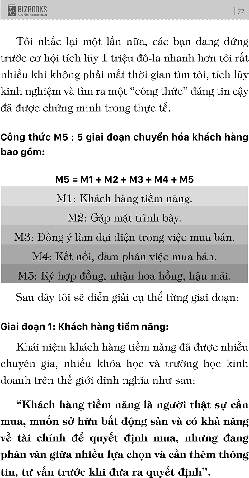 chế tác triệu đô - m5 công thức chế tác triệu đô trong ngành môi giới bất động sản - Ảnh 6