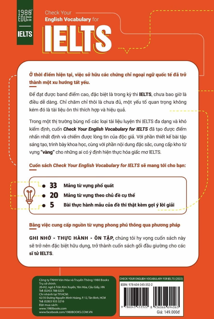 check your english vocabulary for ielts (tái bản 2022) - Ảnh 2